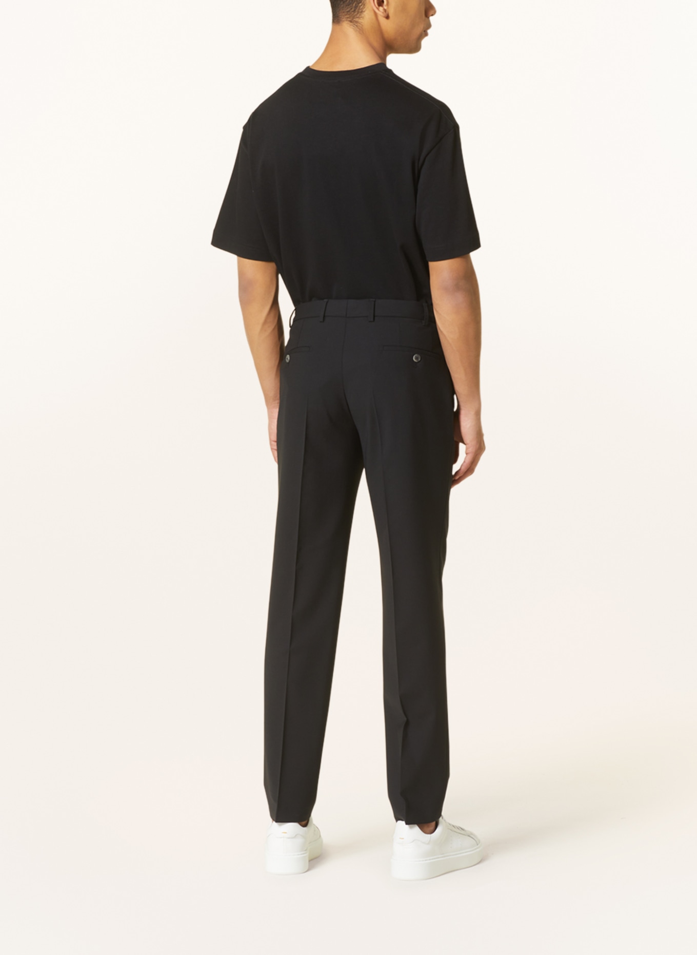 HILTL Trousers PIACENZA regular fit, Color: BLACK (Image 3)