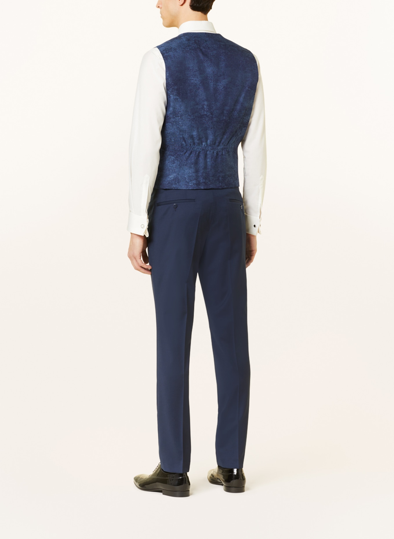 WILVORST Suit vest extra slim fit, Color: DARK BLUE (Image 3)