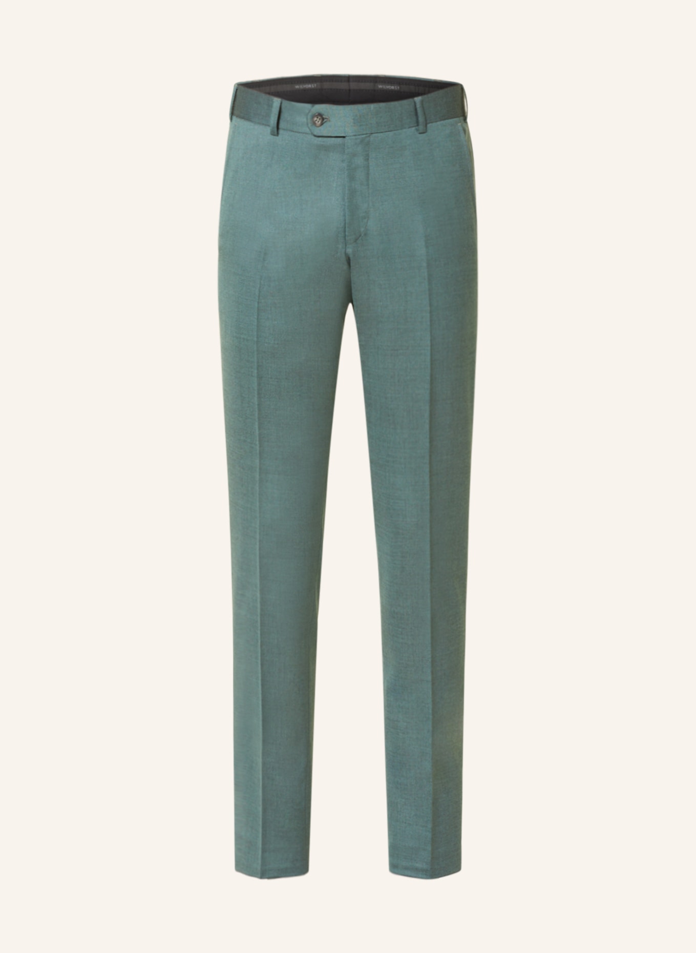 WILVORST Suit trousers slim fit: GREEN