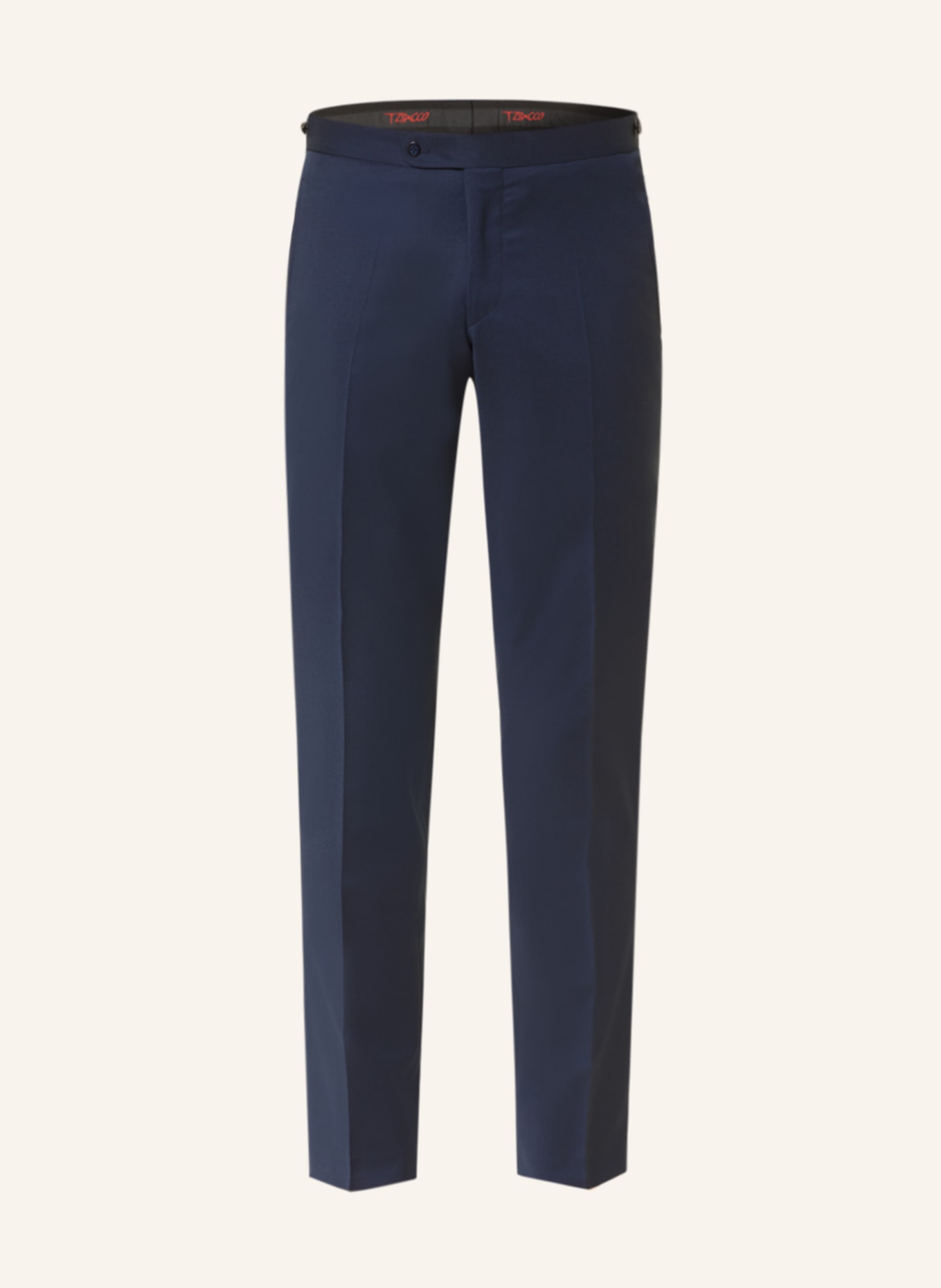 WILVORST Spodnie garniturowe slim fit, Kolor: GRANATOWY (Obrazek 1)