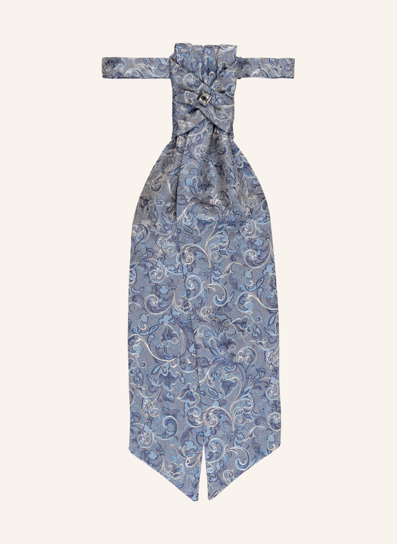 WILVORST Set: Bow tie and pocket square, Color: LIGHT BLUE (Image 1)