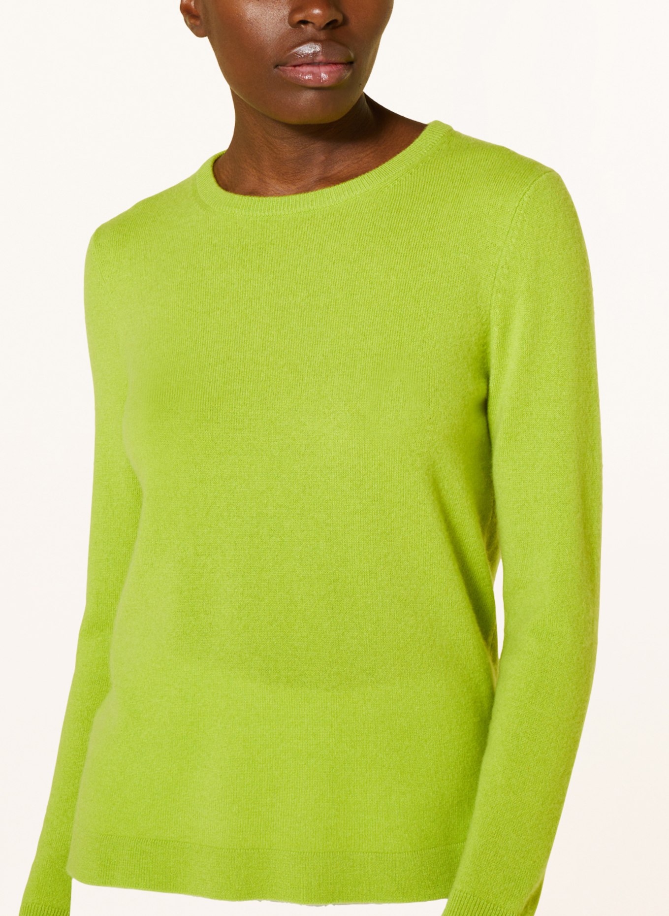 darling harbour Cashmere sweater, Color: KIWI (Image 4)