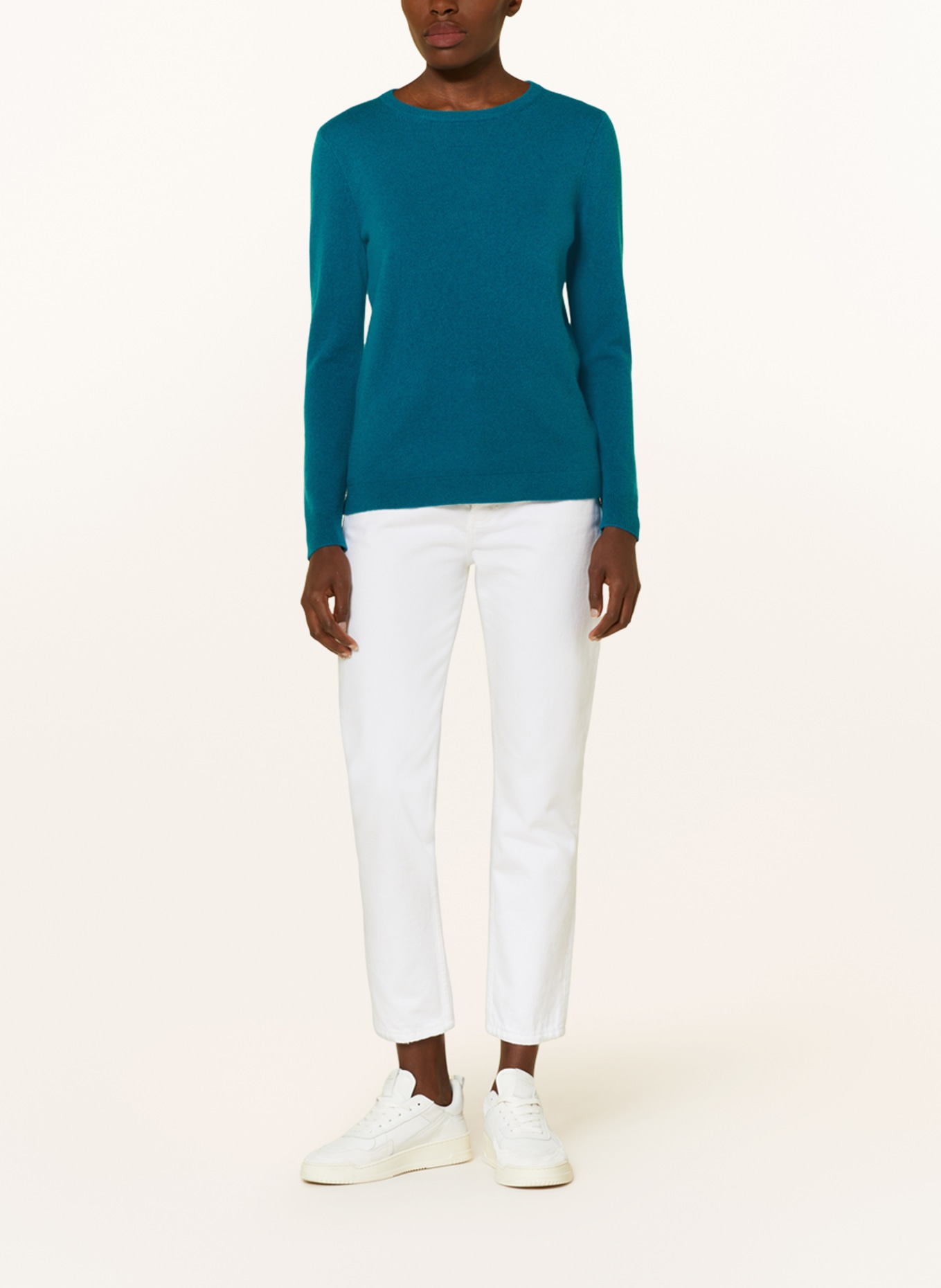 darling harbour Cashmere sweater, Color: PETROL (Image 2)