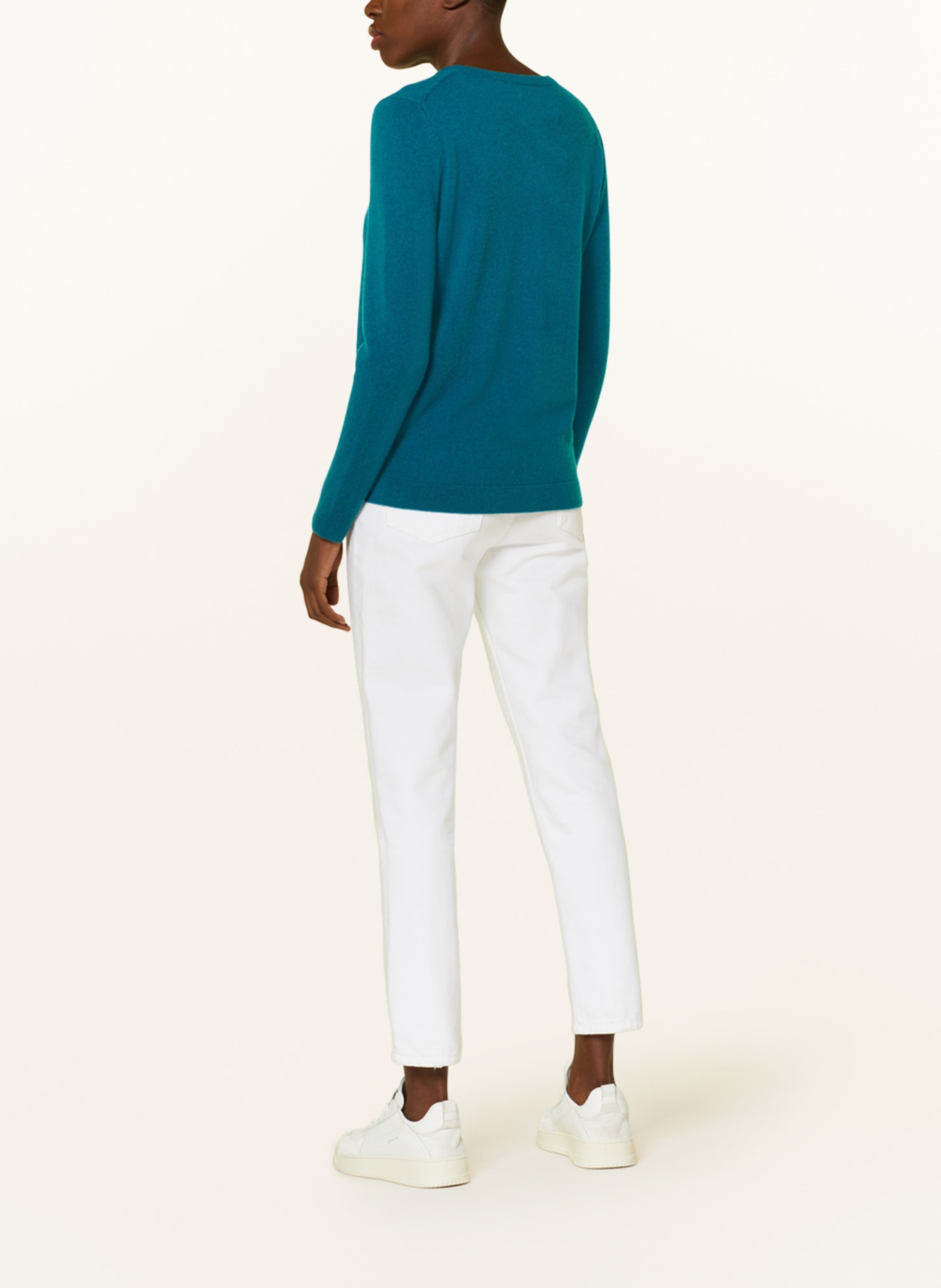 darling harbour Cashmere sweater, Color: PETROL (Image 3)