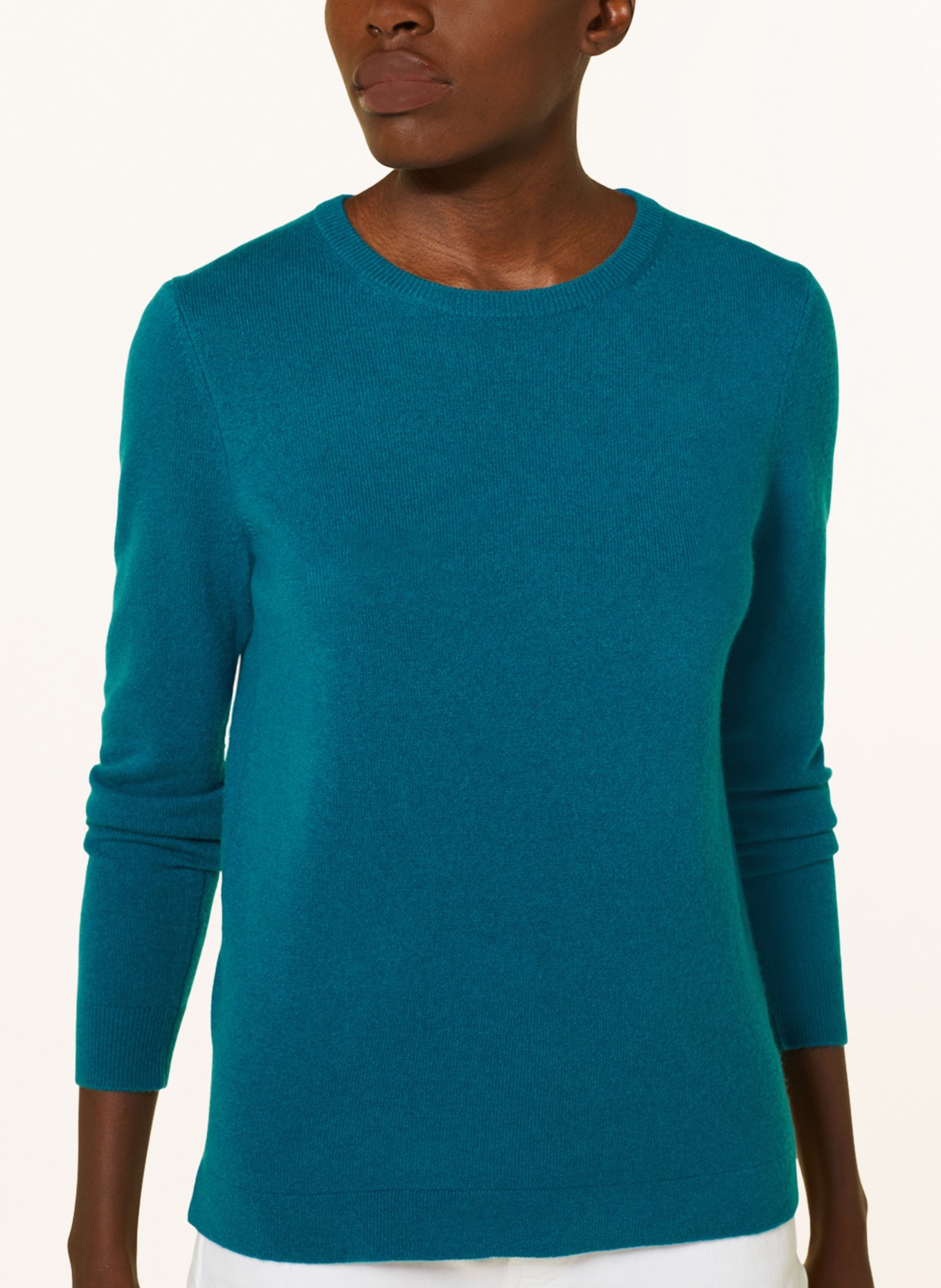 darling harbour Cashmere sweater, Color: PETROL (Image 4)
