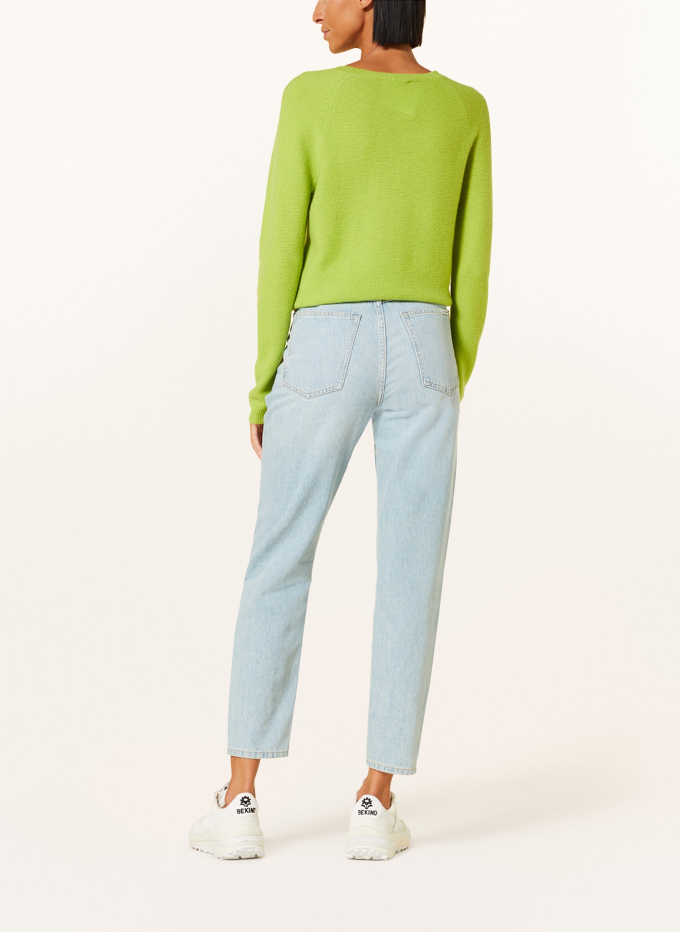 darling harbour Cashmere sweater, Color: KIWI (Image 3)