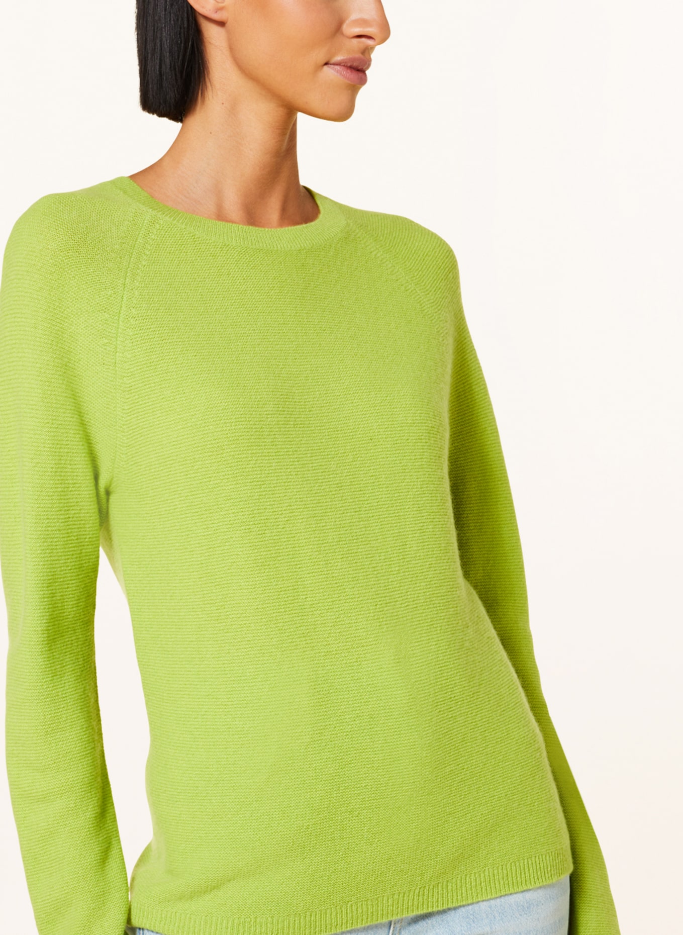 darling harbour Cashmere-Pullover, Farbe: KIWI (Bild 4)