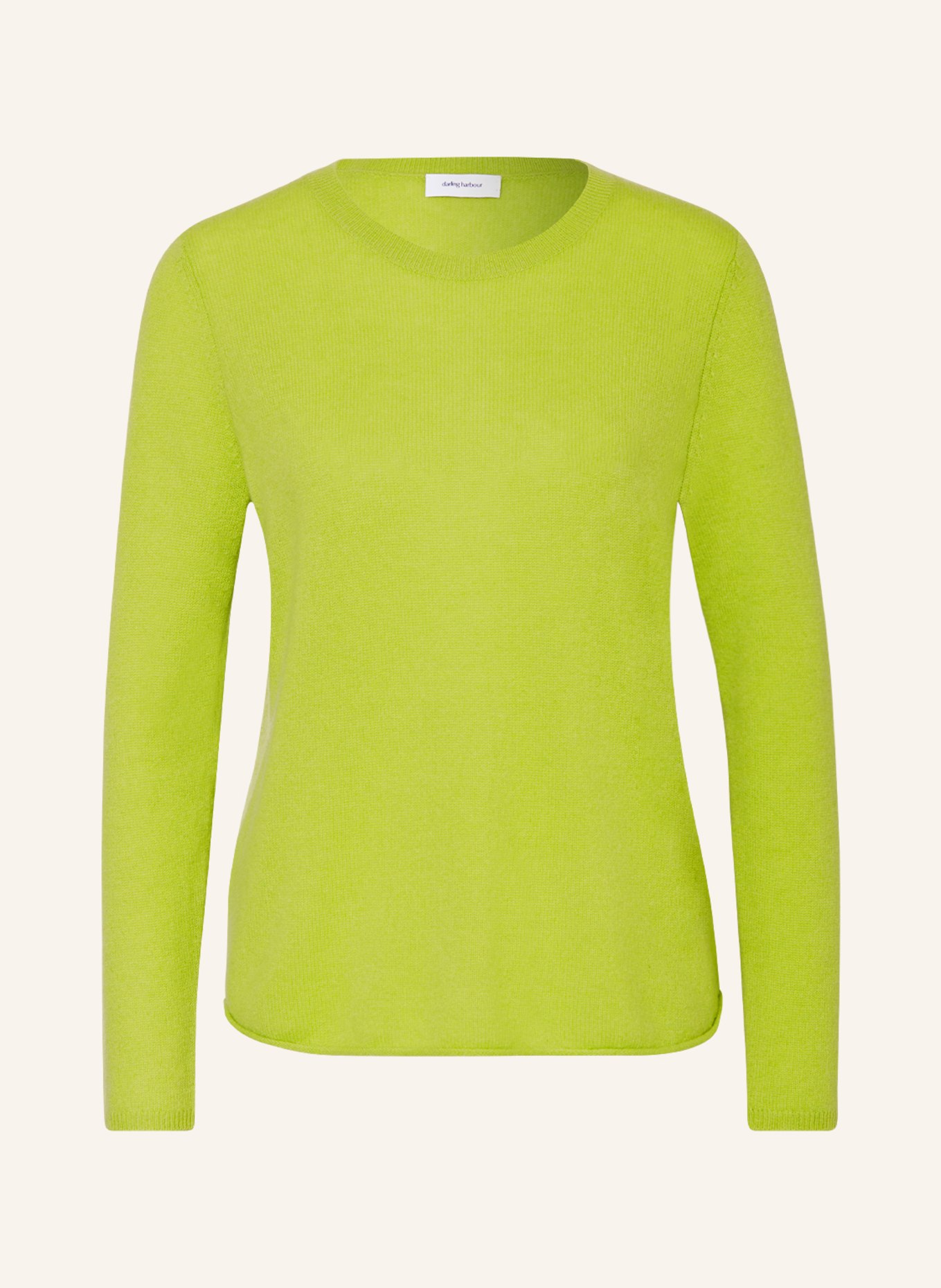 darling harbour Cashmere sweater, Color: NEON GREEN (Image 1)