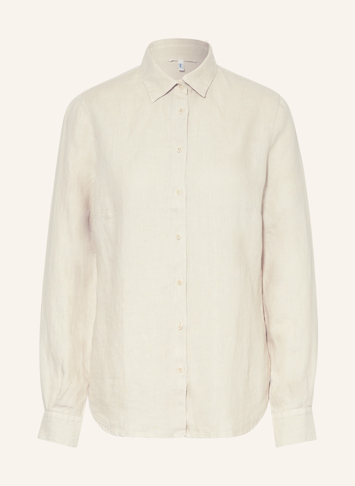 Sophie Shirt blouse MAGETTA in linen, Color: LIGHT BROWN (Image 1)