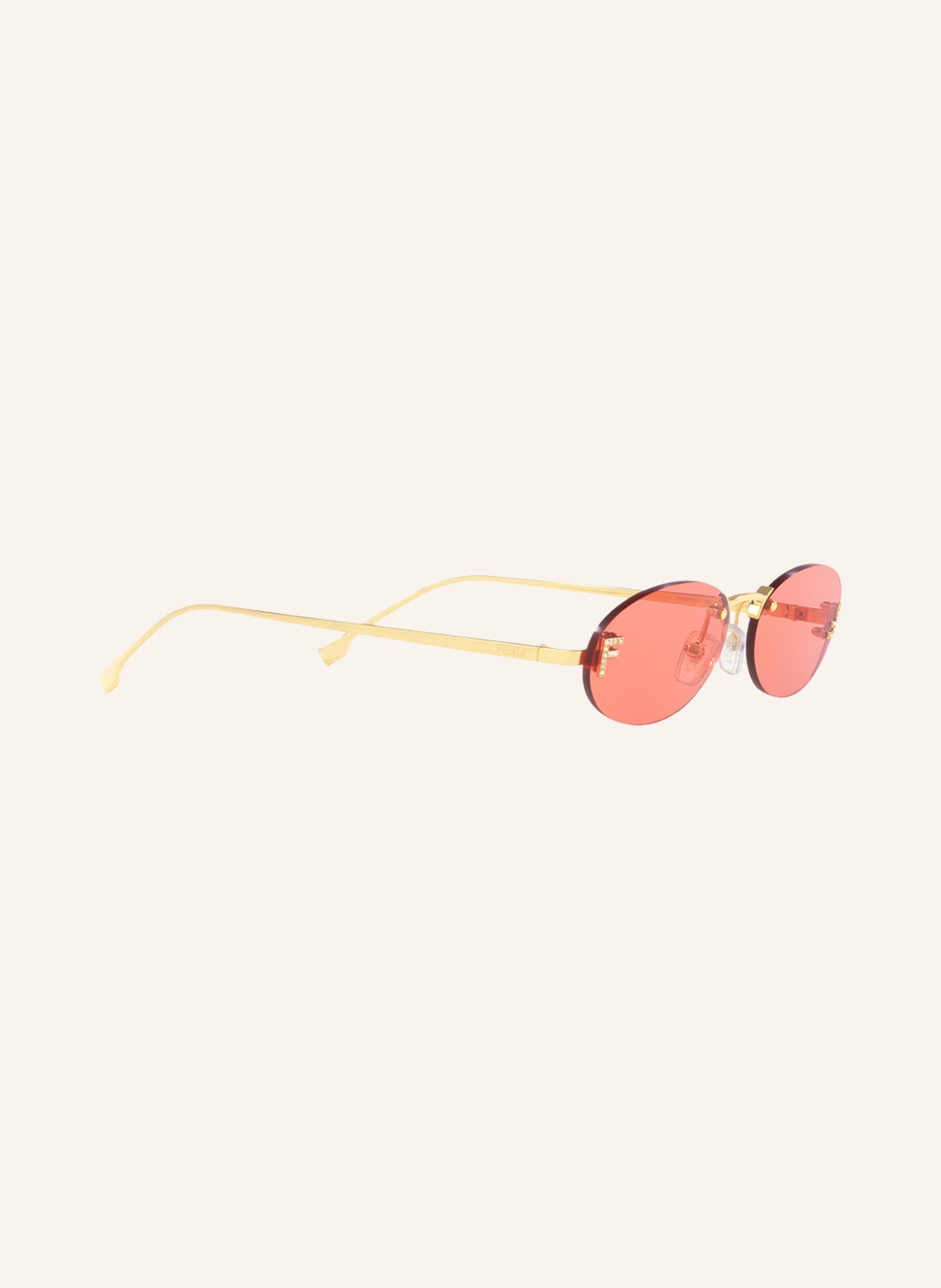 FENDI Sunglasses FN000647, Color: GOLD SHINY (Image 3)