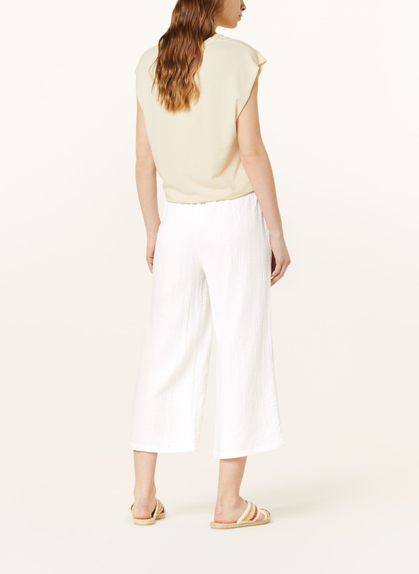 ONLY Muslin culottes, Color: WHITE (Image 3)