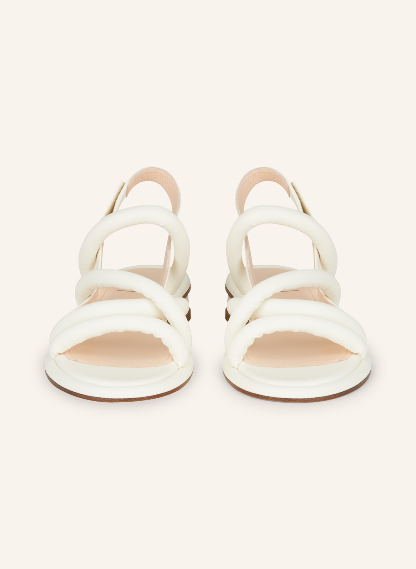 AGL Sandals, Color: CREAM (Image 3)