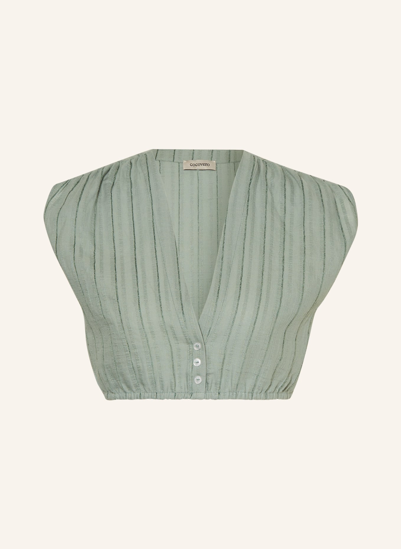CocoVero Dirndl blouse, Color: GREEN (Image 1)