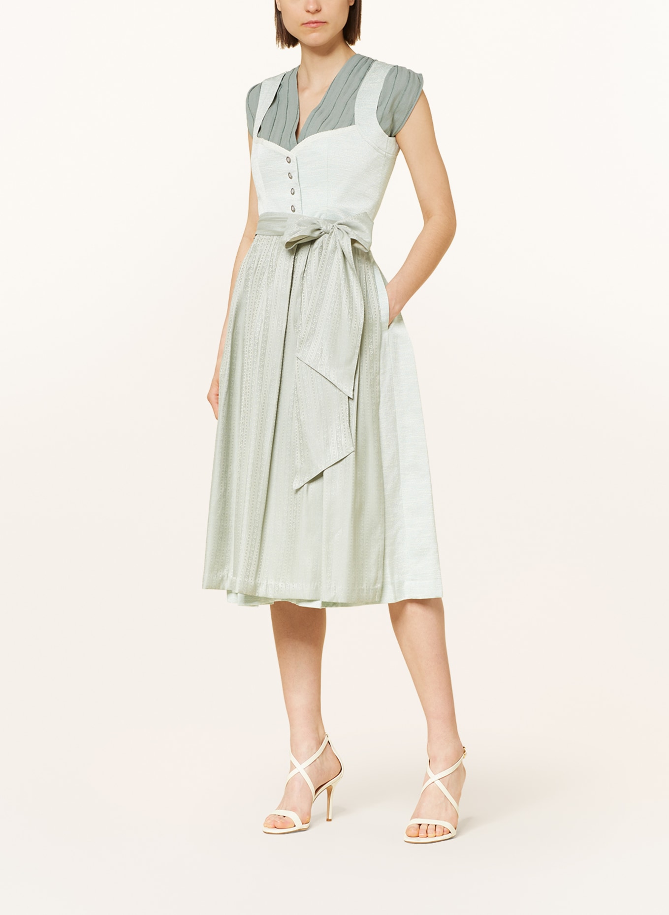 CocoVero Dirndlbluse KELLY: GRÜN