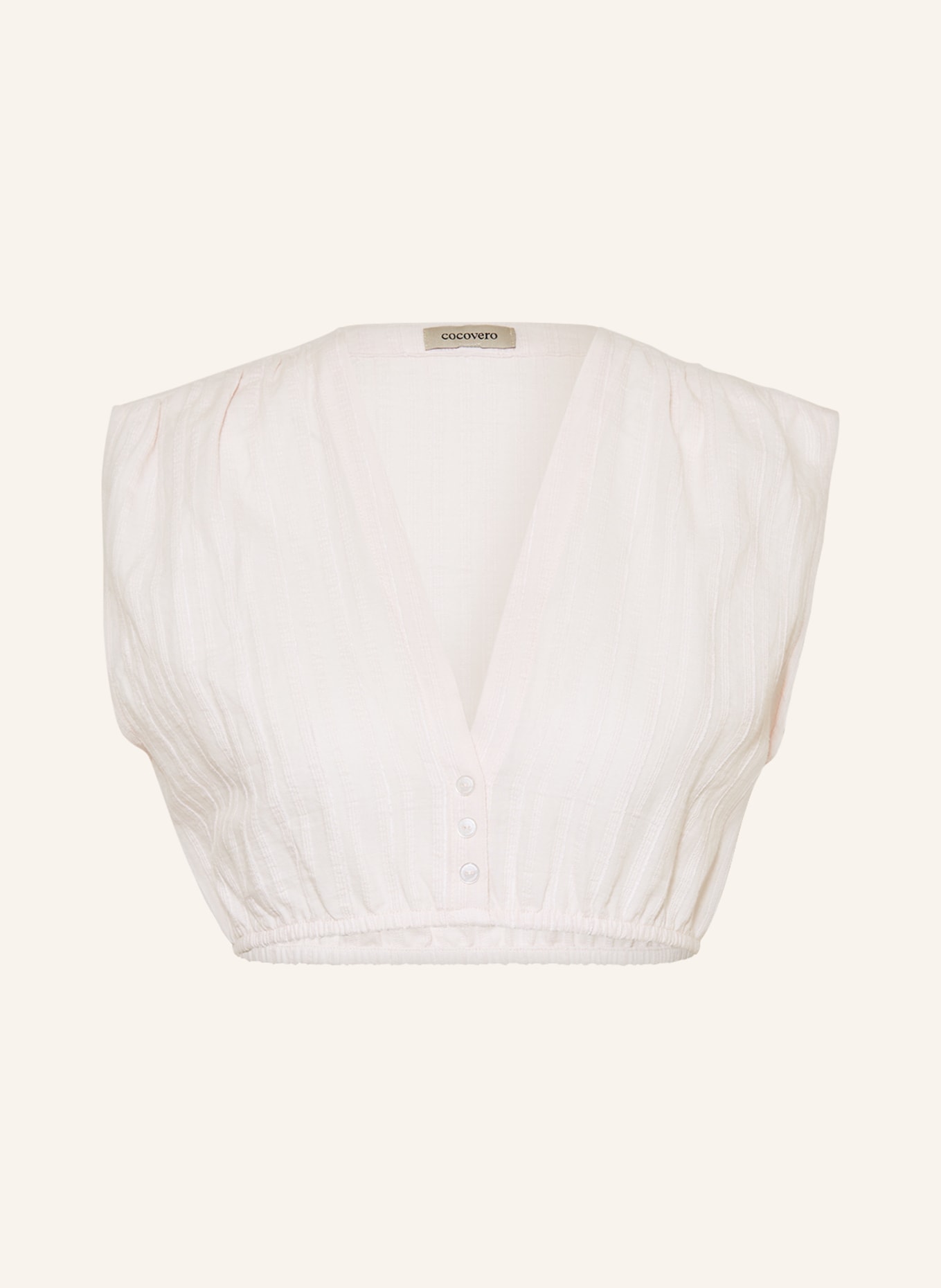 CocoVero Dirndl blouse KELLY, Color: LIGHT PINK (Image 1)