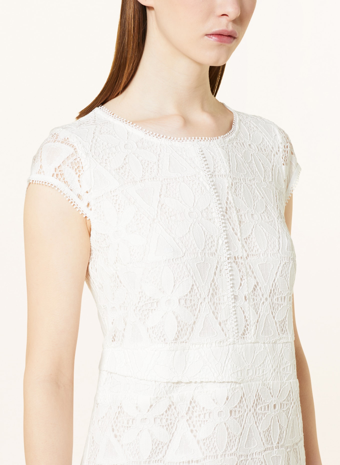 BETTY&CO Sheath dress made of lace, Color: WHITE (Image 4)