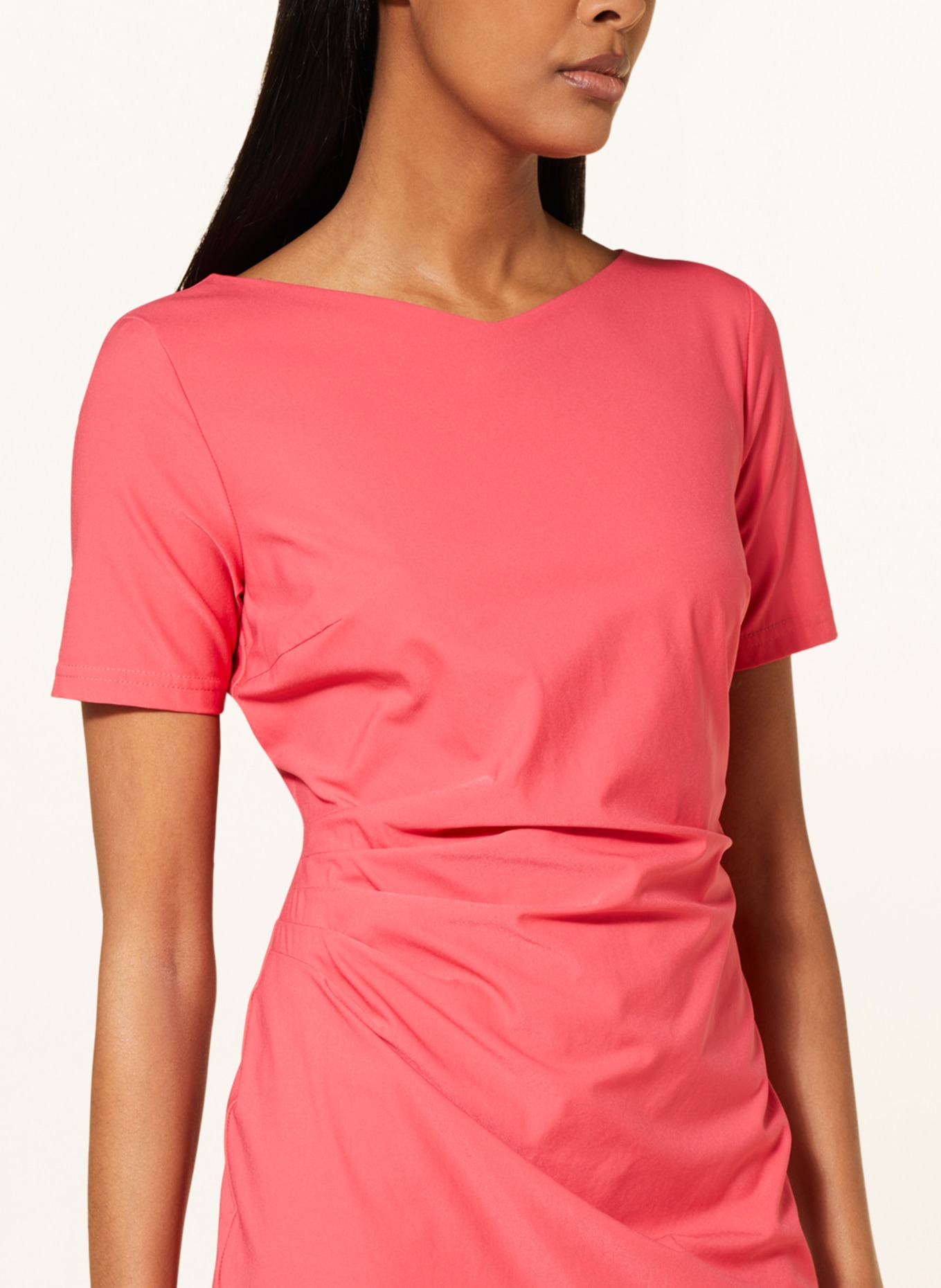BETTY&CO Dress, Color: LIGHT RED (Image 4)