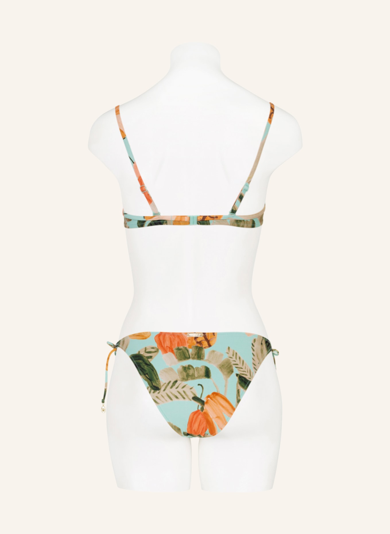 watercult Brazillian-Bikini-Hose VITAMINE SEA, Farbe: MINT/ GRÜN/ ORANGE (Bild 3)