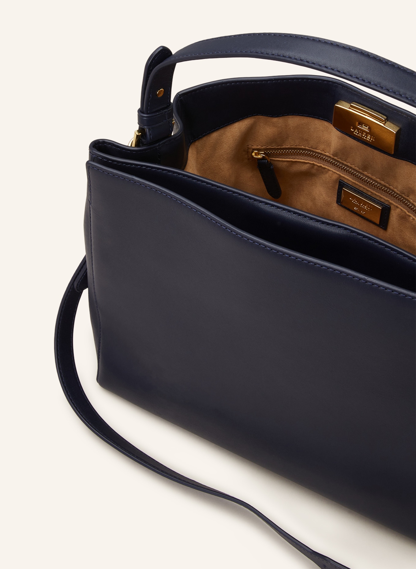 LAUREN RALPH LAUREN Handbag PEYTON MEDIUM, Color: DARK BLUE (Image 3)