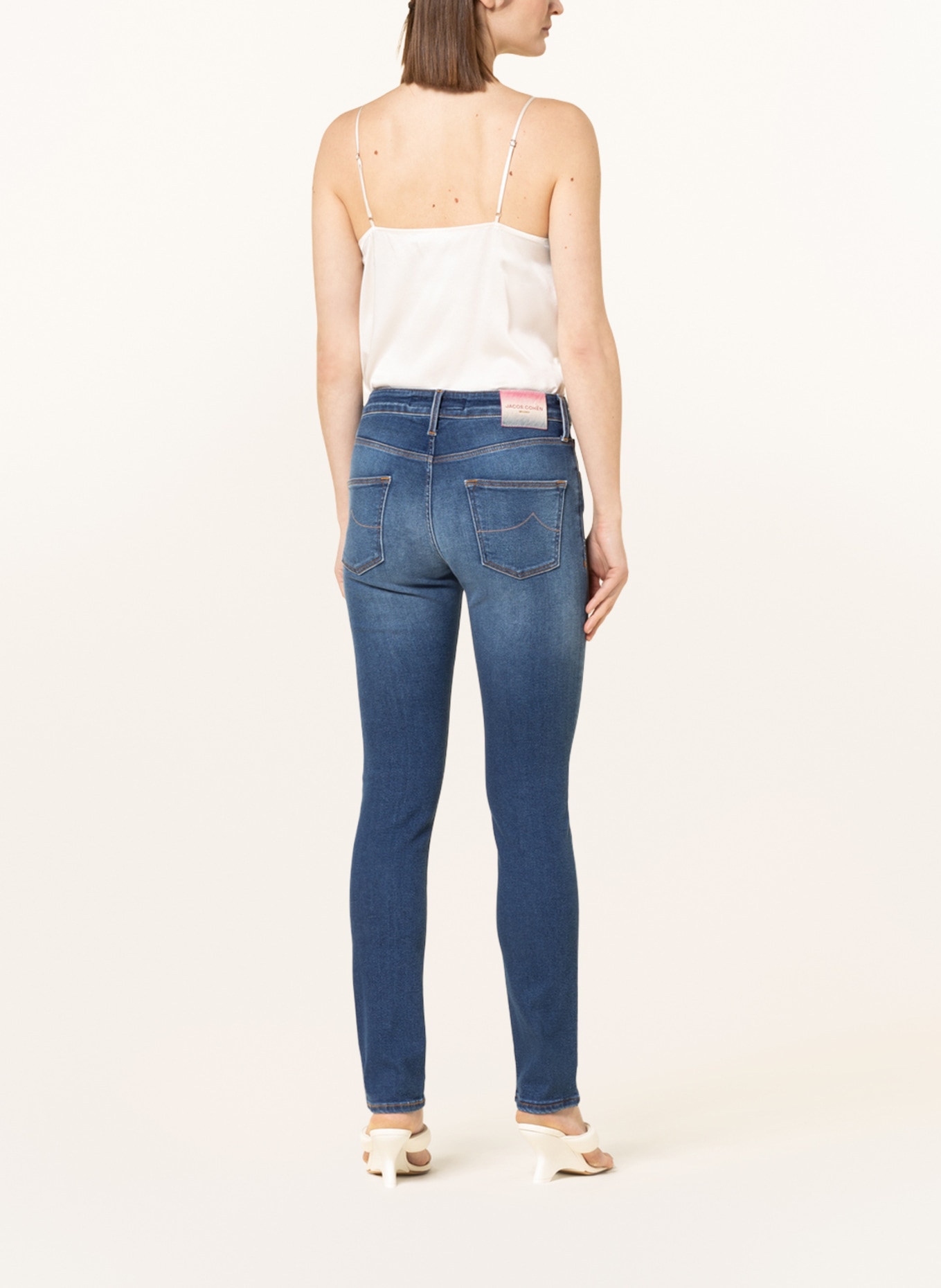 JACOB COHEN Skinny Jeans KIMBERLY, Farbe: 142F denim mittelblau (Bild 3)