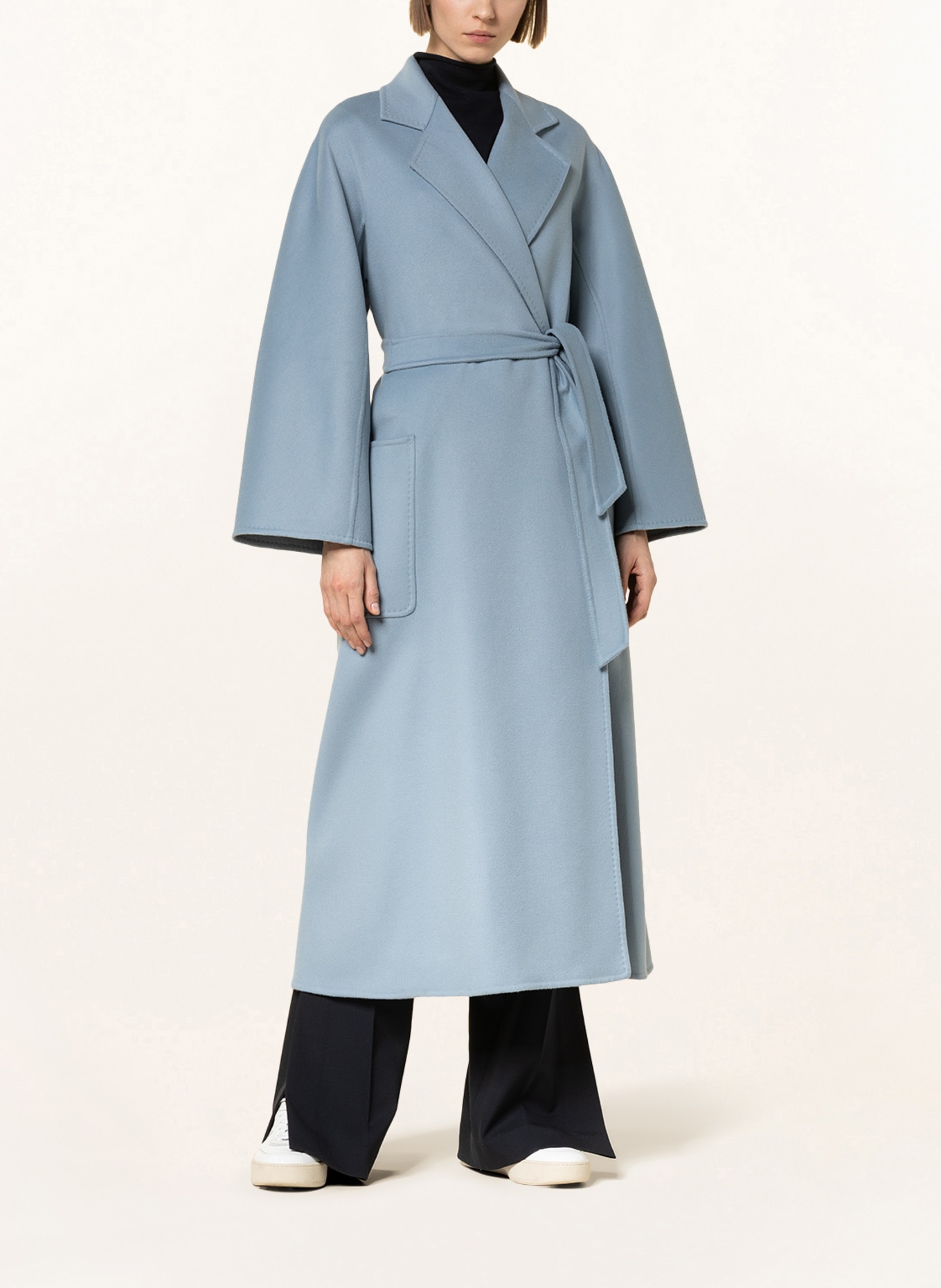 Max Mara Wool coat CADMIO, Color: BLUE GRAY (Image 2)