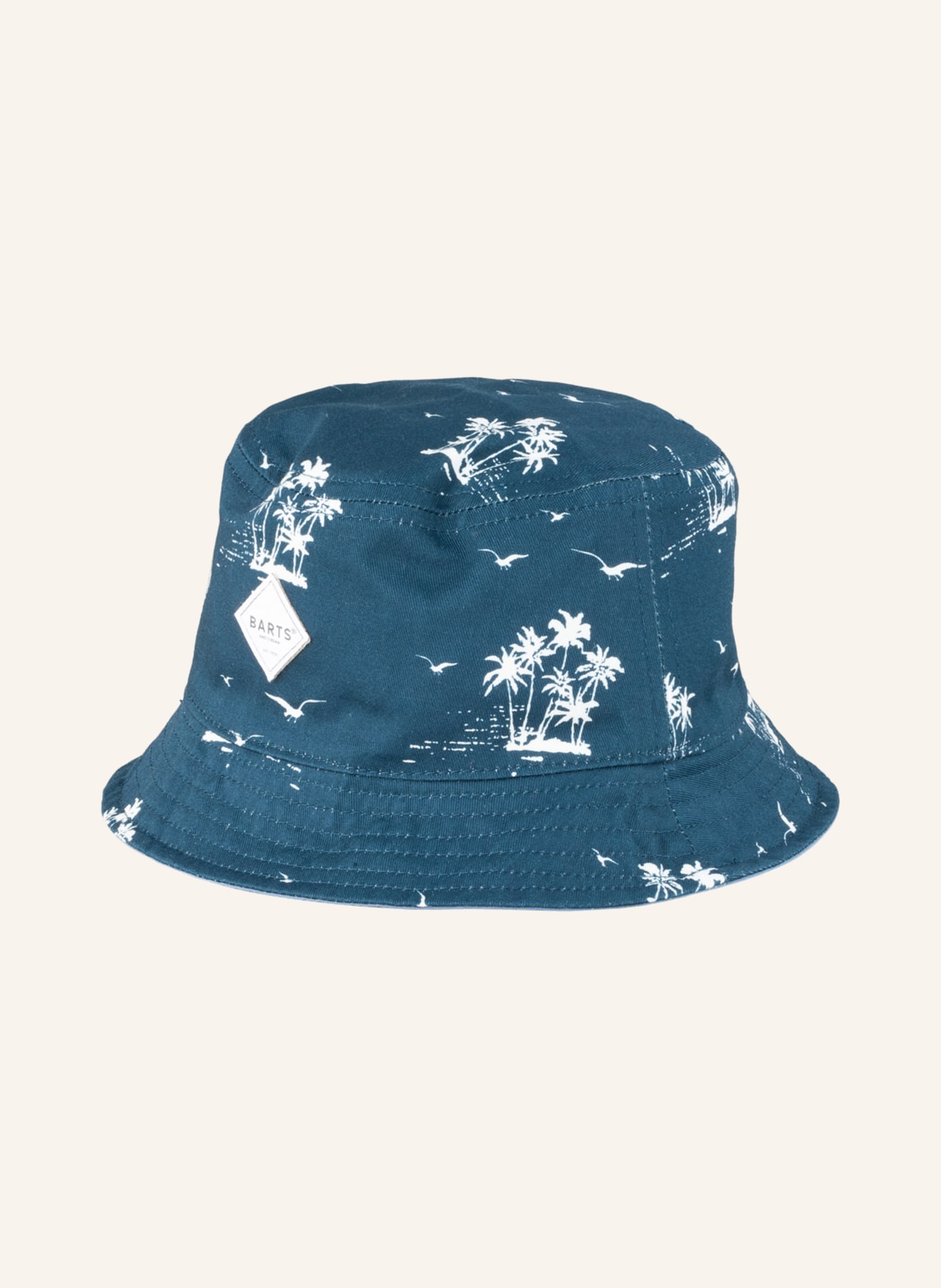 Barts Klobouk Bucket Hat, Barva: TMAVĚ MODRÁ/ BÍLÁ (Obrázek 2)