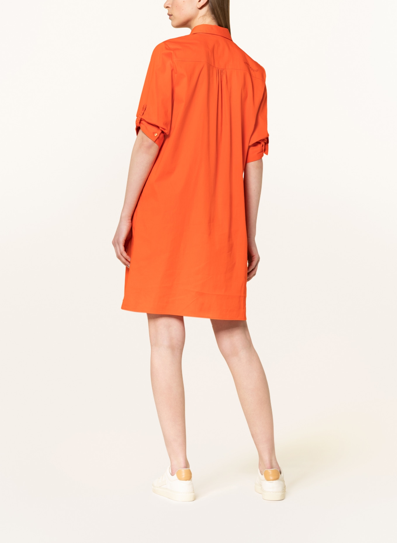 Smith & Soul Dress with 3/4 sleeves, Color: ORANGE (Image 3)