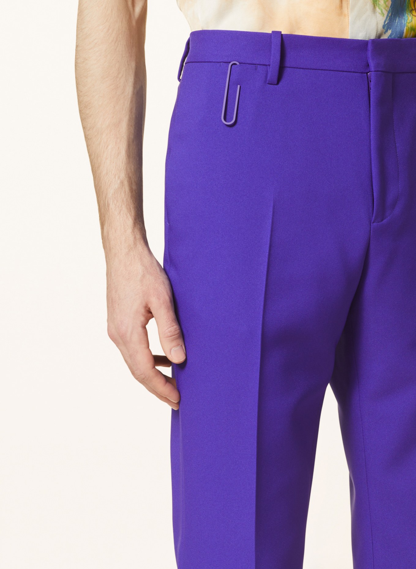 Off-White Trousers slim fit, Color: PURPLE (Image 5)