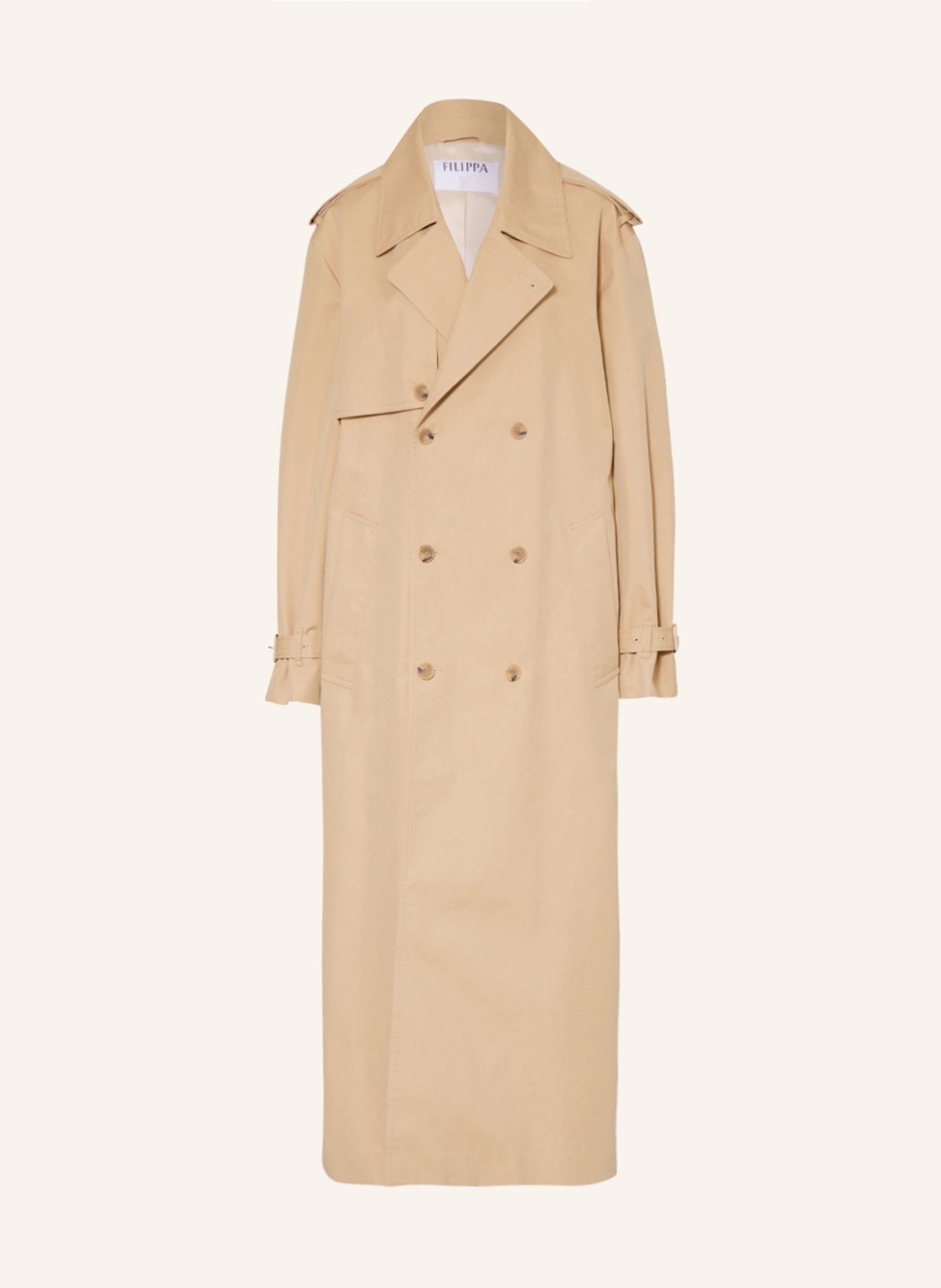 Filippa K Trench coat, Color: BEIGE (Image 1)