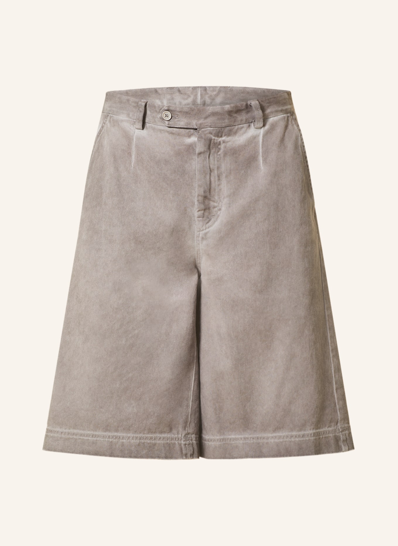 DOLCE & GABBANA Denim shorts loose fit, Color: TAUPE (Image 1)