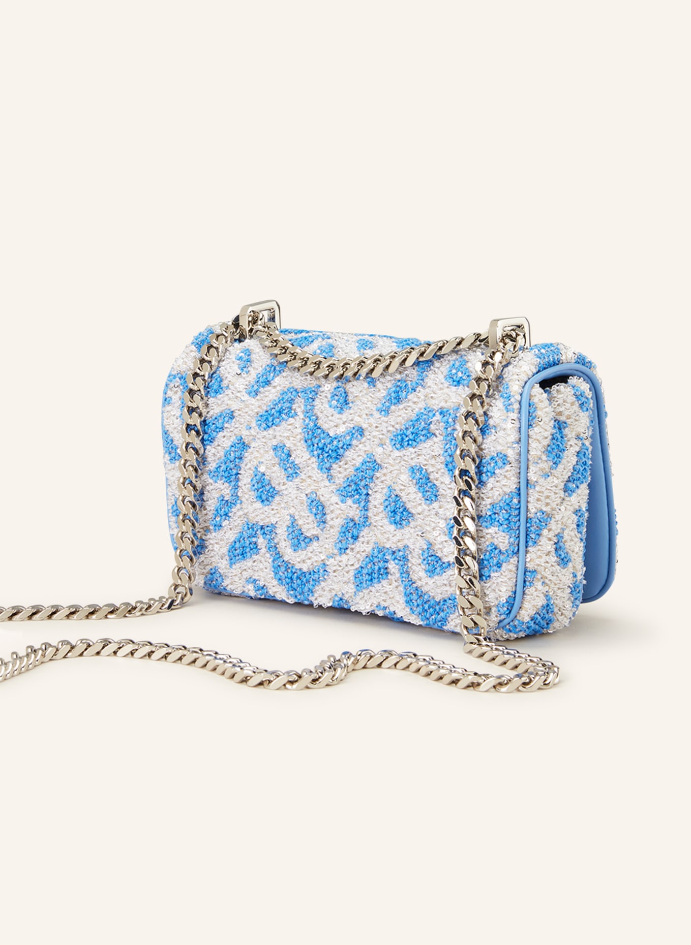 BURBERRY Crossbody bag LOLA with sequins, Color: BLUE/ SILVER/ GRAY (Image 2)
