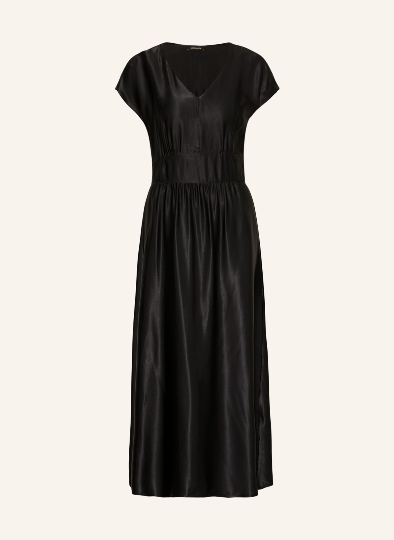MORE & MORE Satin dress, Color: BLACK(Image null)