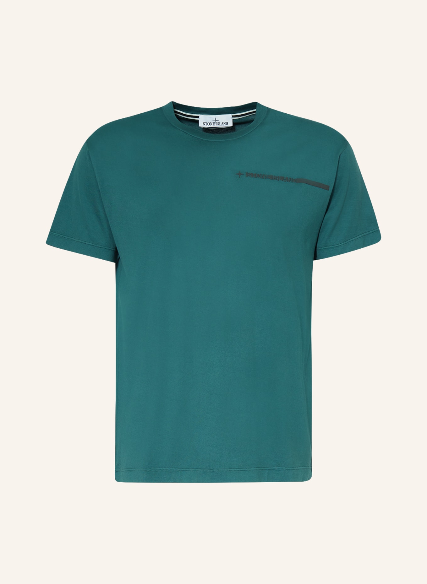 STONE ISLAND T-shirt, Color: DARK GREEN (Image 1)