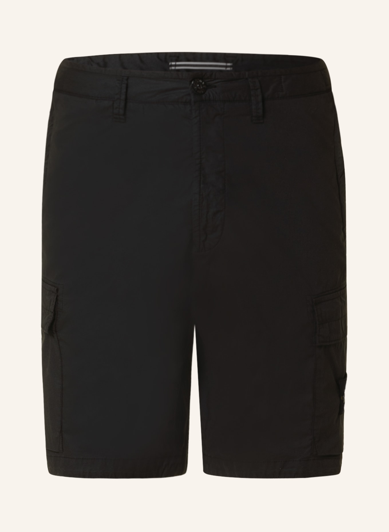 STONE ISLAND Cargo shorts regular fit, Color: BLACK (Image 1)