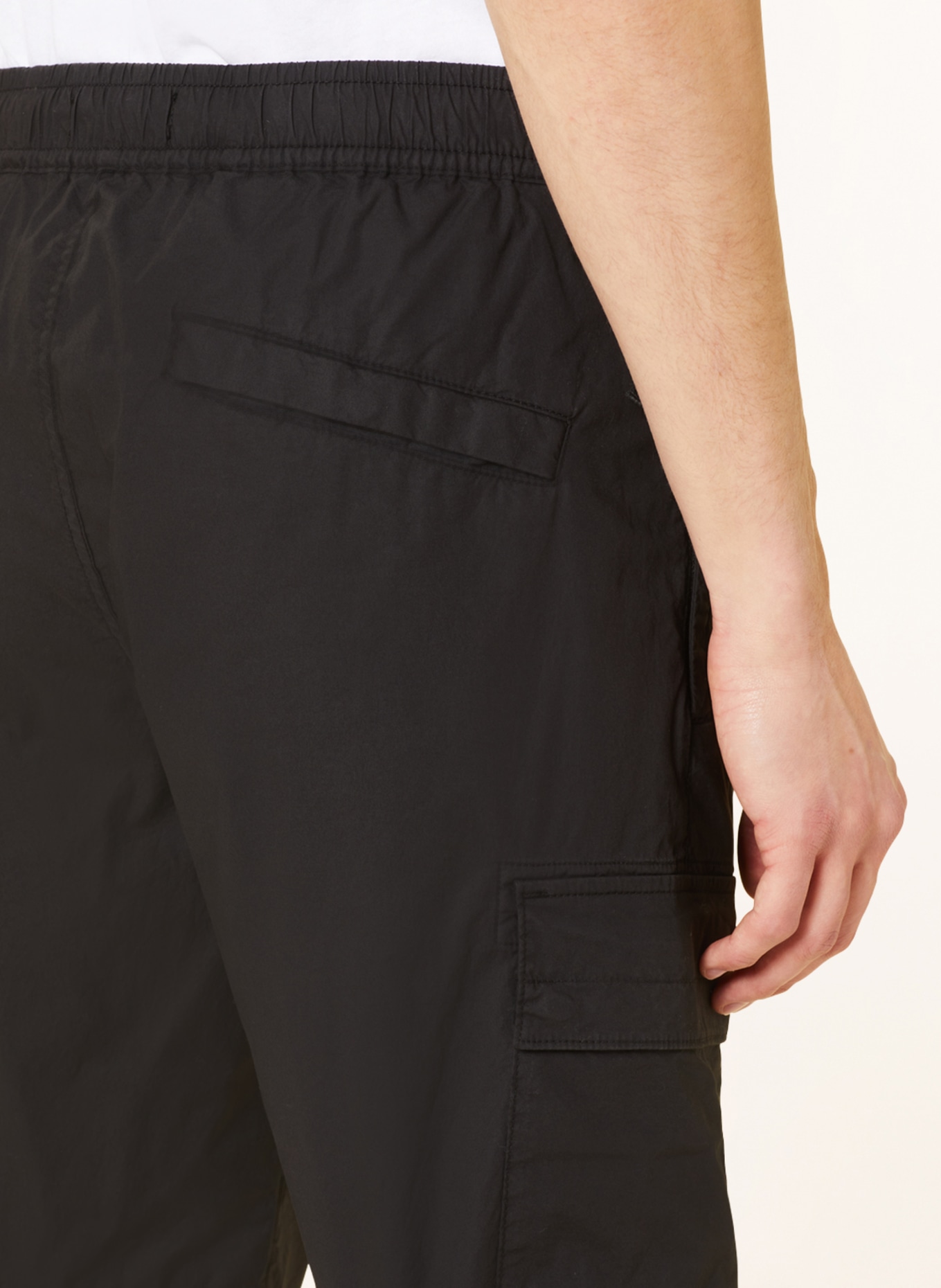 STONE ISLAND Cargo pants, Color: BLACK (Image 6)