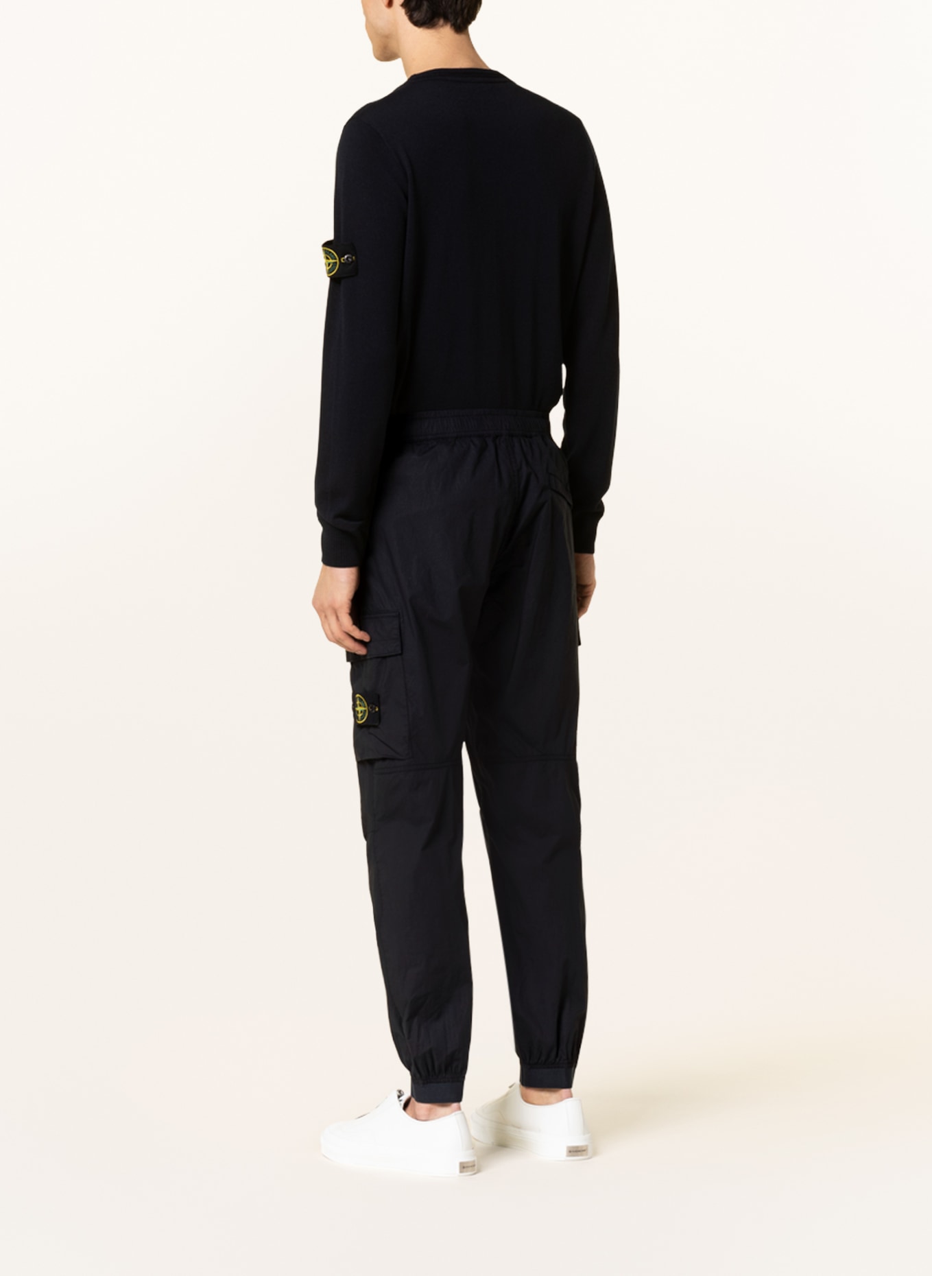 STONE ISLAND Cargohose: DUNKELBLAU