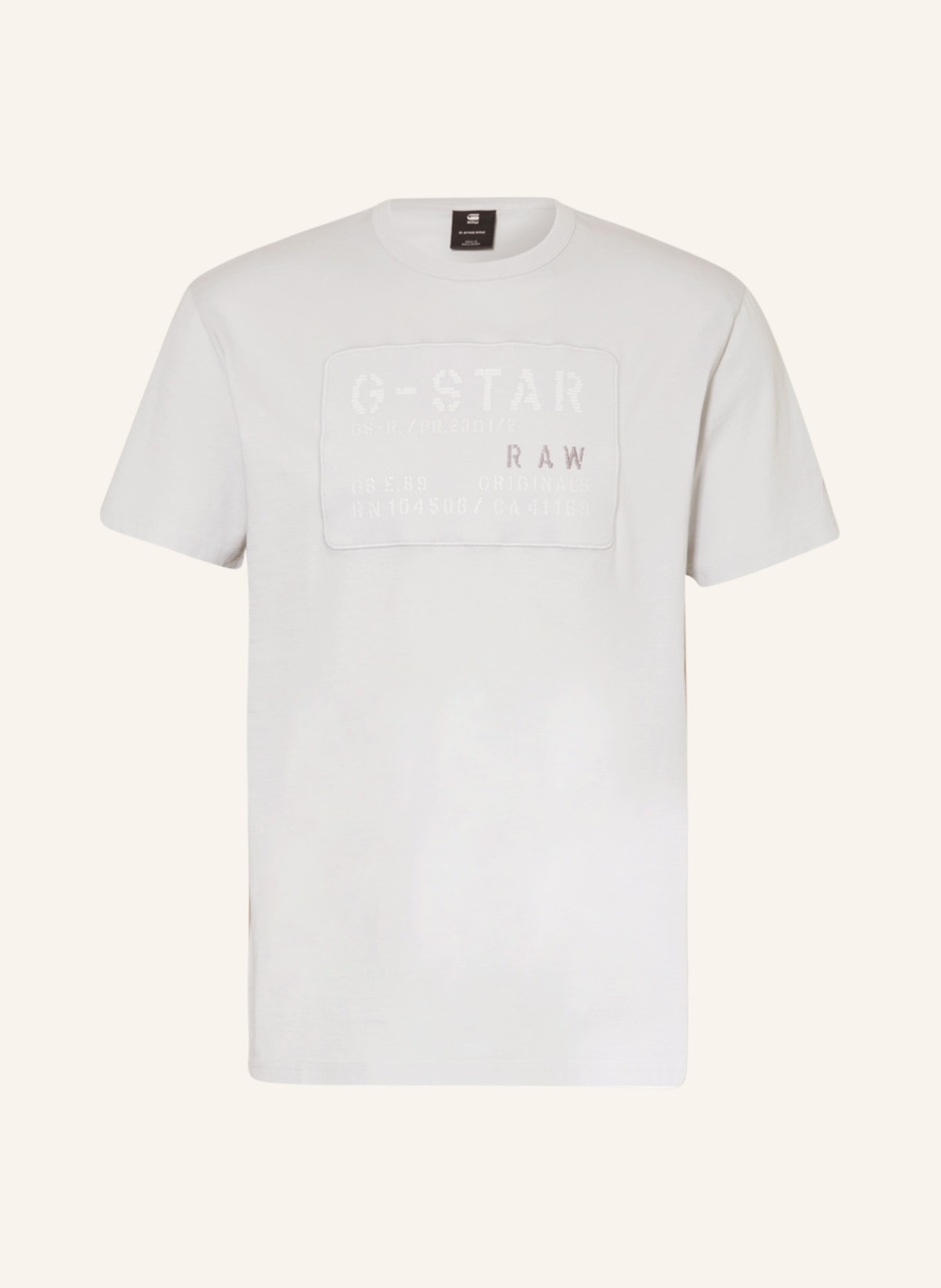 G-Star RAW T-Shirt in hellgrau