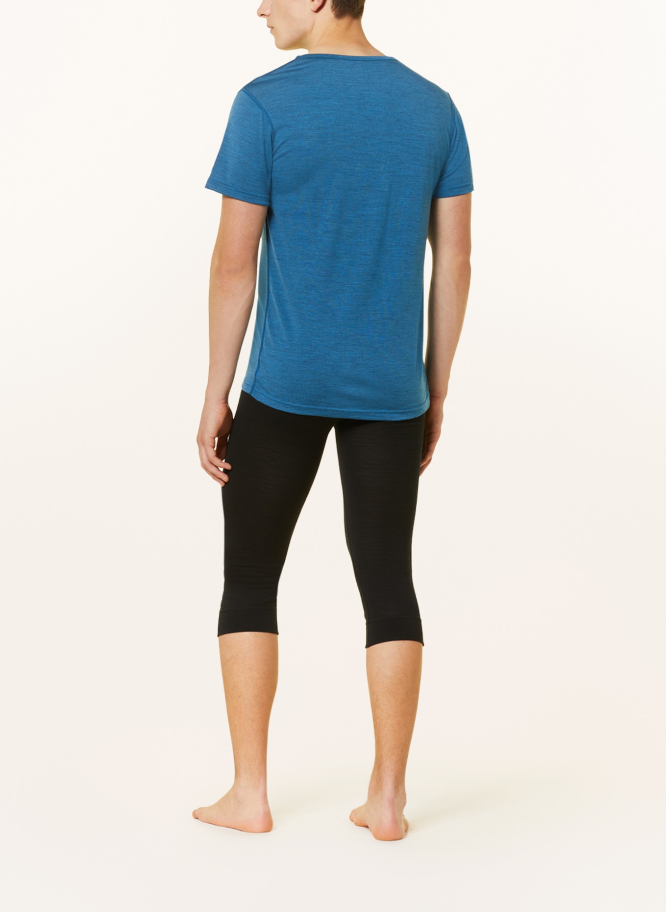 DEVOLD T-shirt BREEZE MERINO 150, Color: DARK BLUE (Image 3)