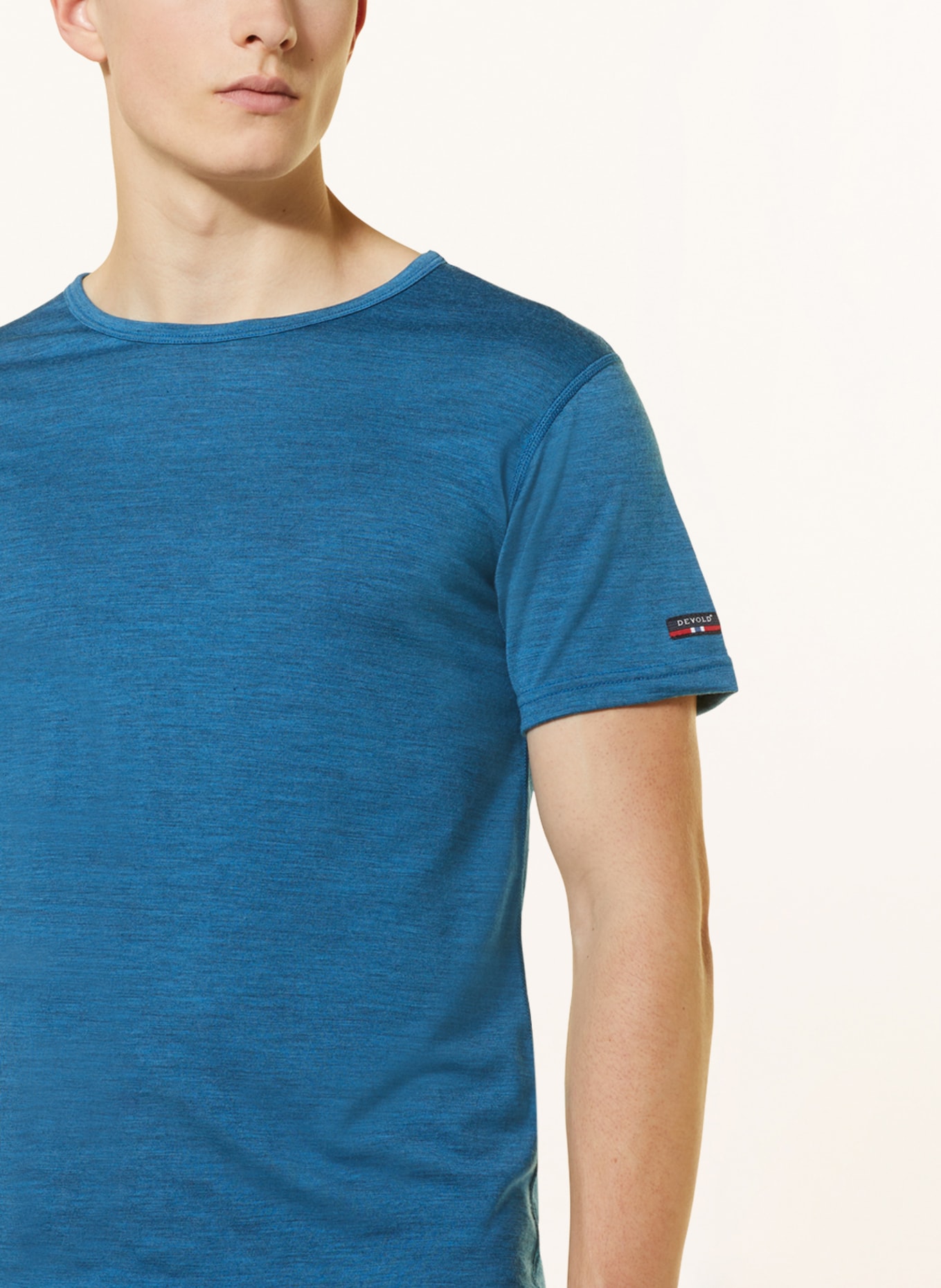 DEVOLD T-shirt BREEZE MERINO 150, Color: DARK BLUE (Image 4)
