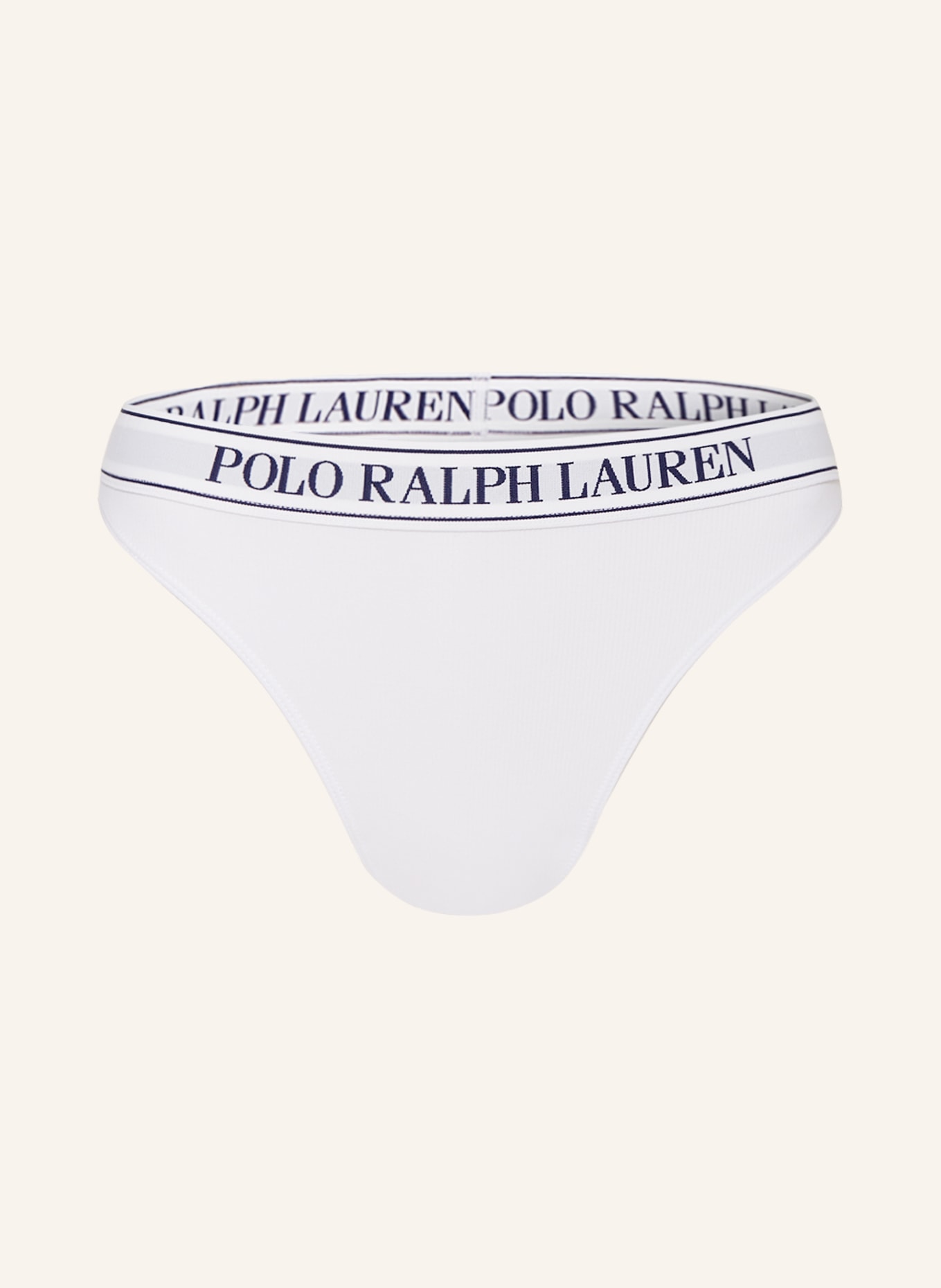 POLO RALPH LAUREN Thong in white