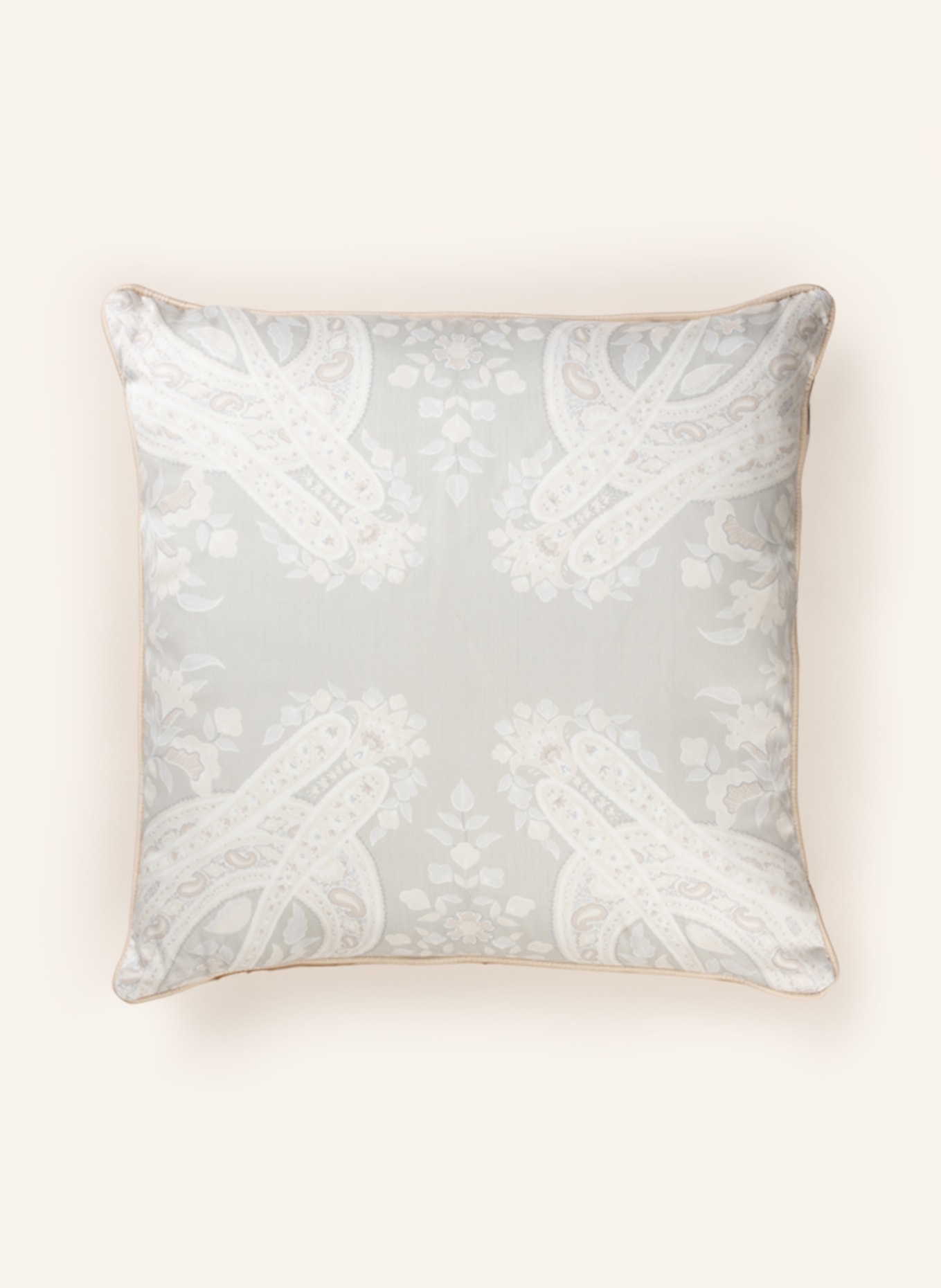 ETRO Home Decorative cushion, Color: ECRU/ LIGHT GRAY/ WHITE (Image 1)