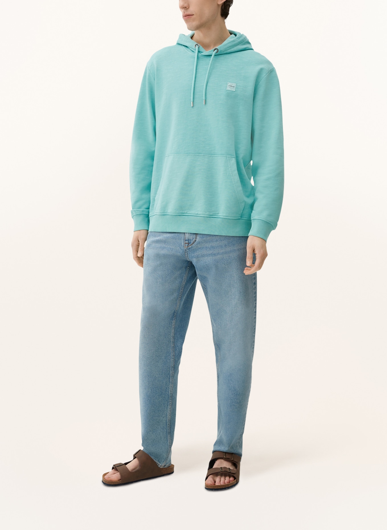 s.Oliver RED Oversized-Hoodie in mint