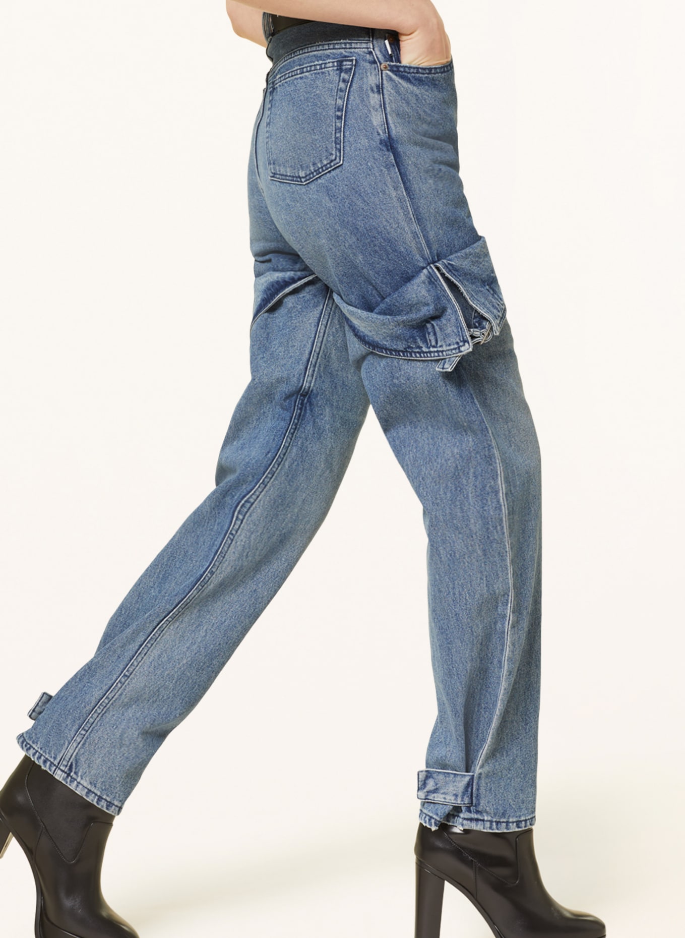 AMBUSH Straight jeans, Color: MID BLUE (Image 5)