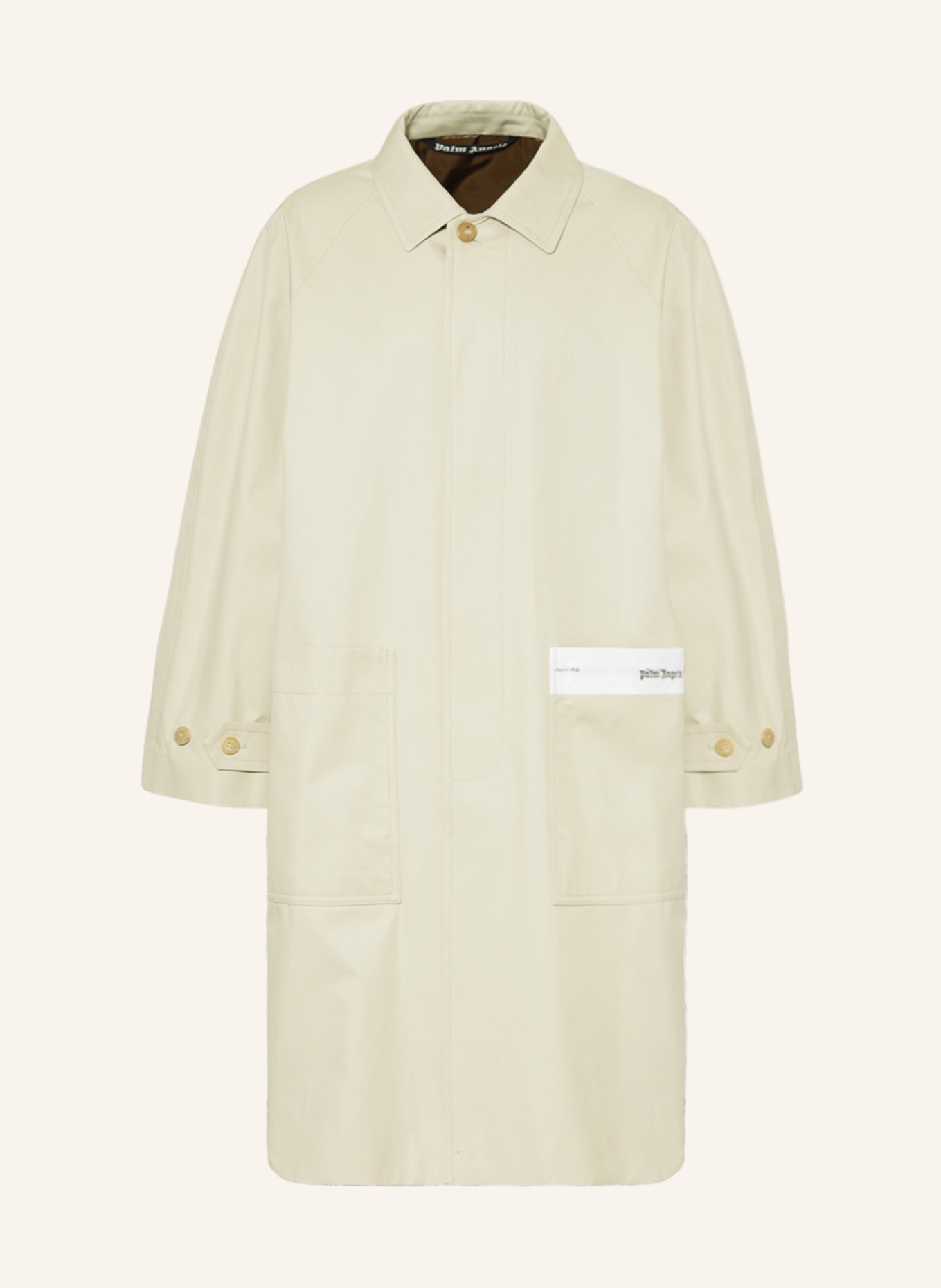 Palm Angels Trench coat SARTORIAL, Color: LIGHT BROWN (Image 1)