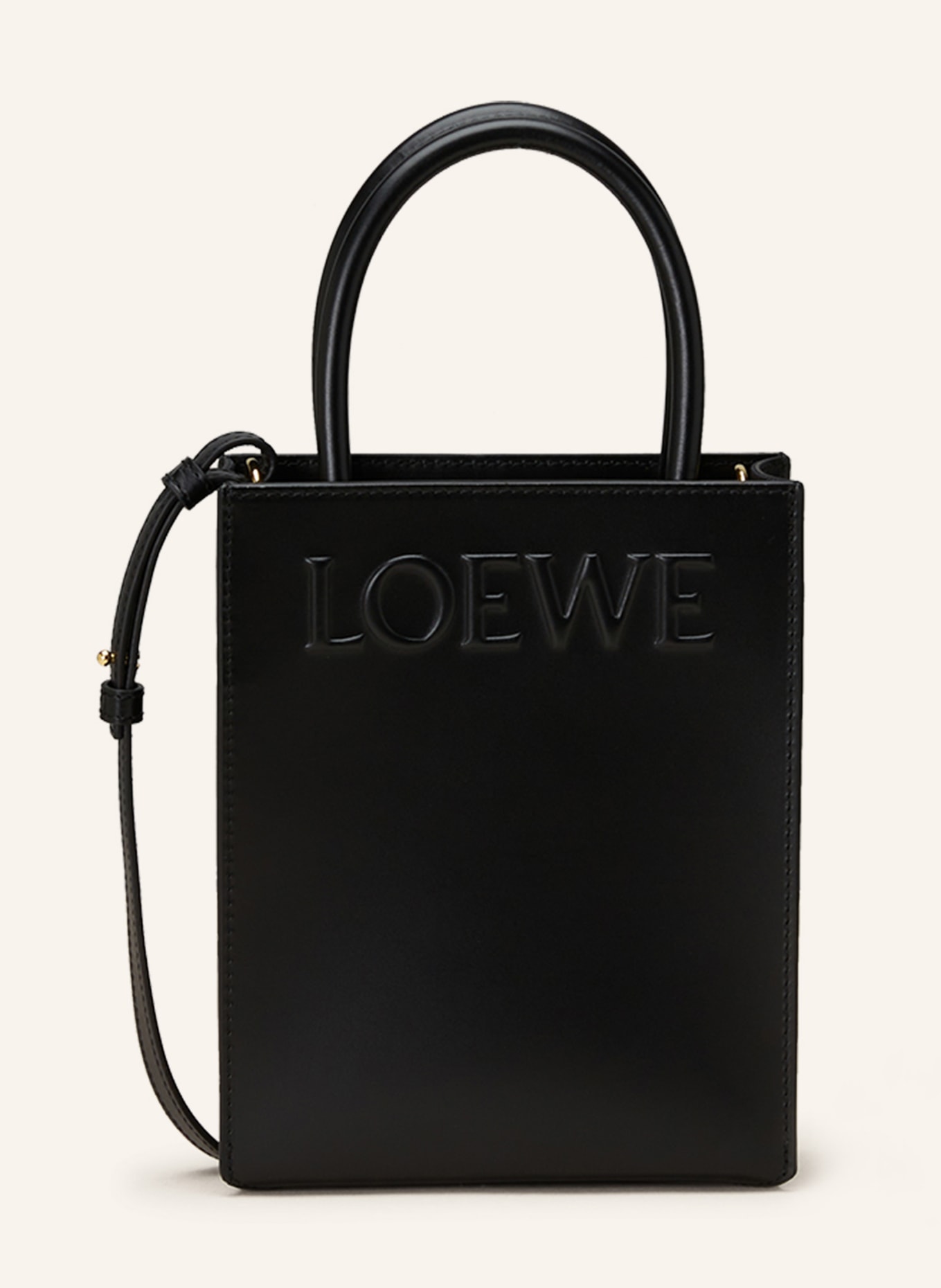 LOEWE Shopper A5 TOTE, Color: BLACK (Image 1)