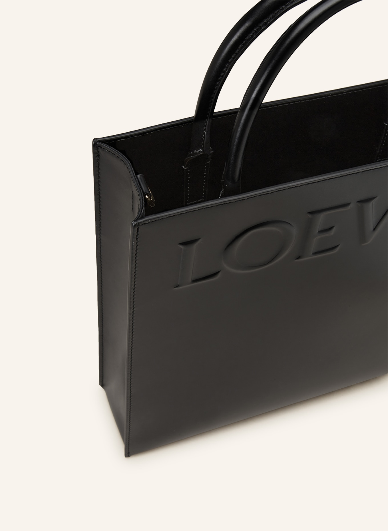 LOEWE Shopper A4 TOTE, Color: BLACK (Image 3)