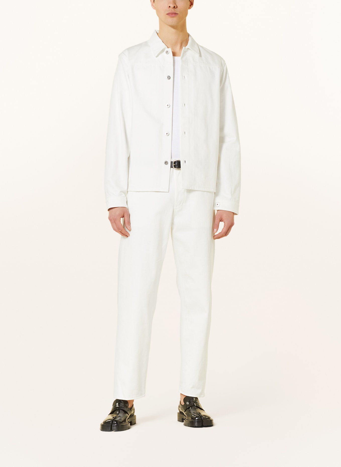 JIL SANDER Denim jacket, Color: WHITE (Image 2)