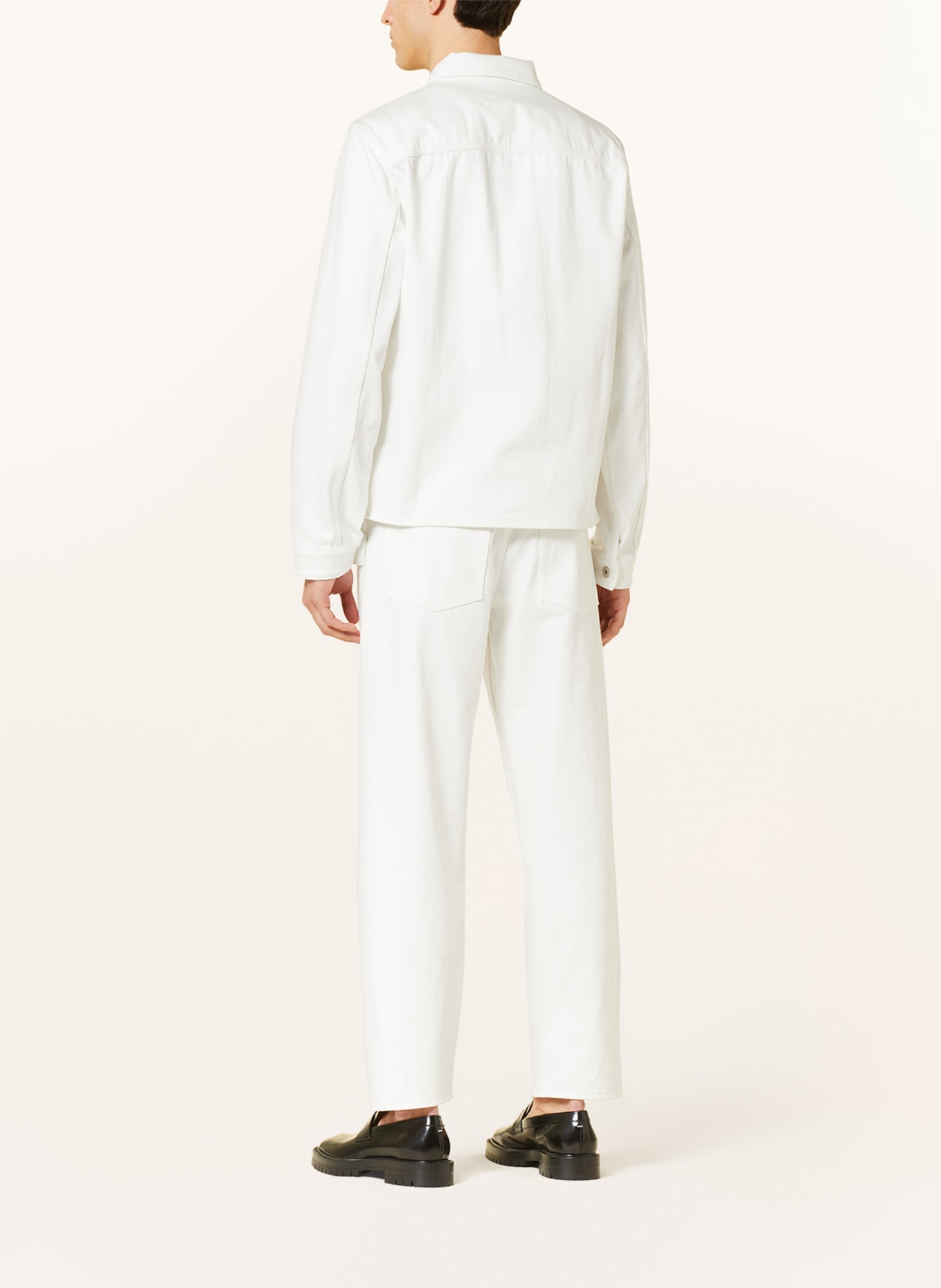 JIL SANDER Denim jacket, Color: WHITE (Image 3)