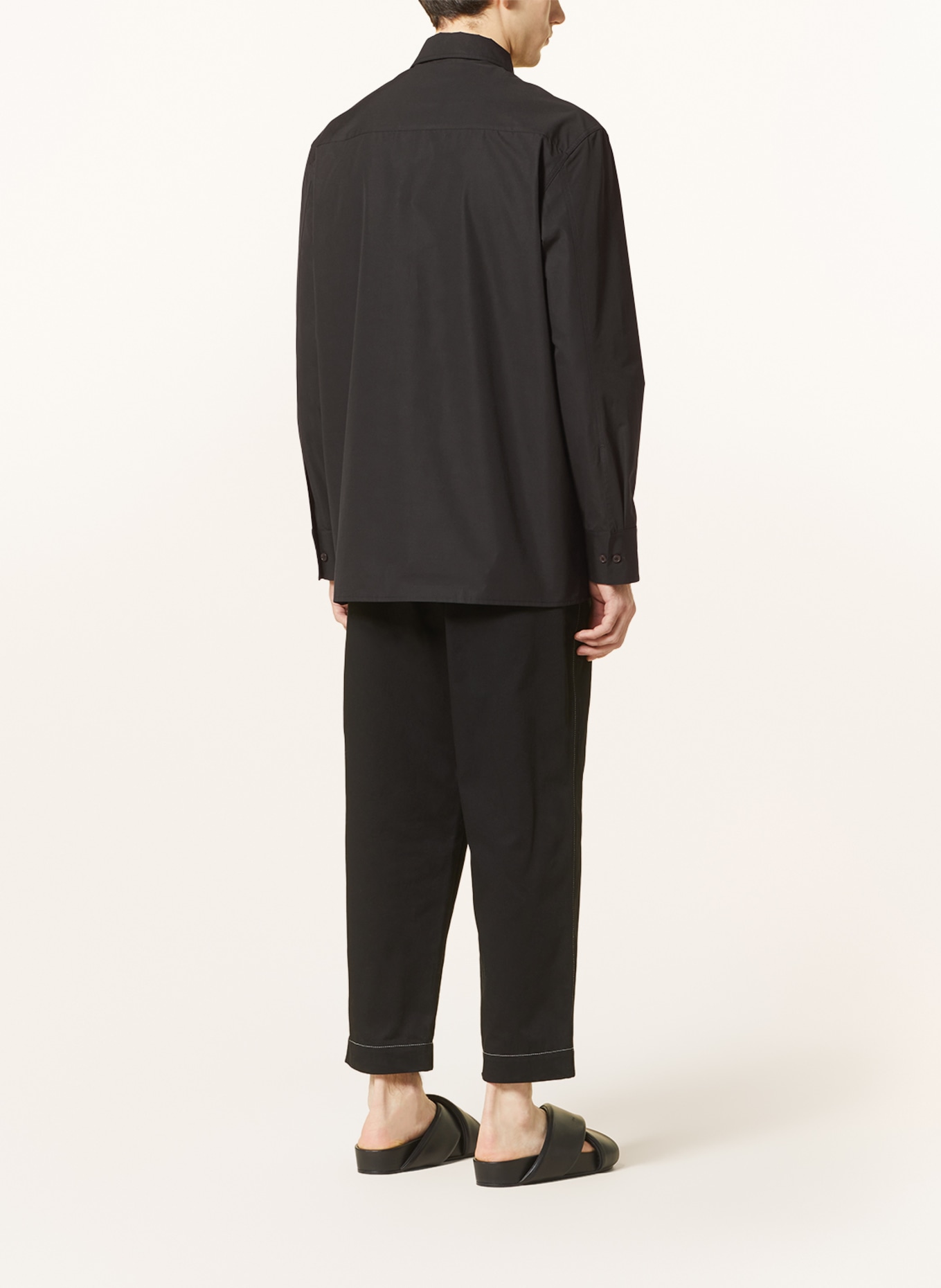 JIL SANDER Shirt comfort fit, Color: BLACK (Image 3)