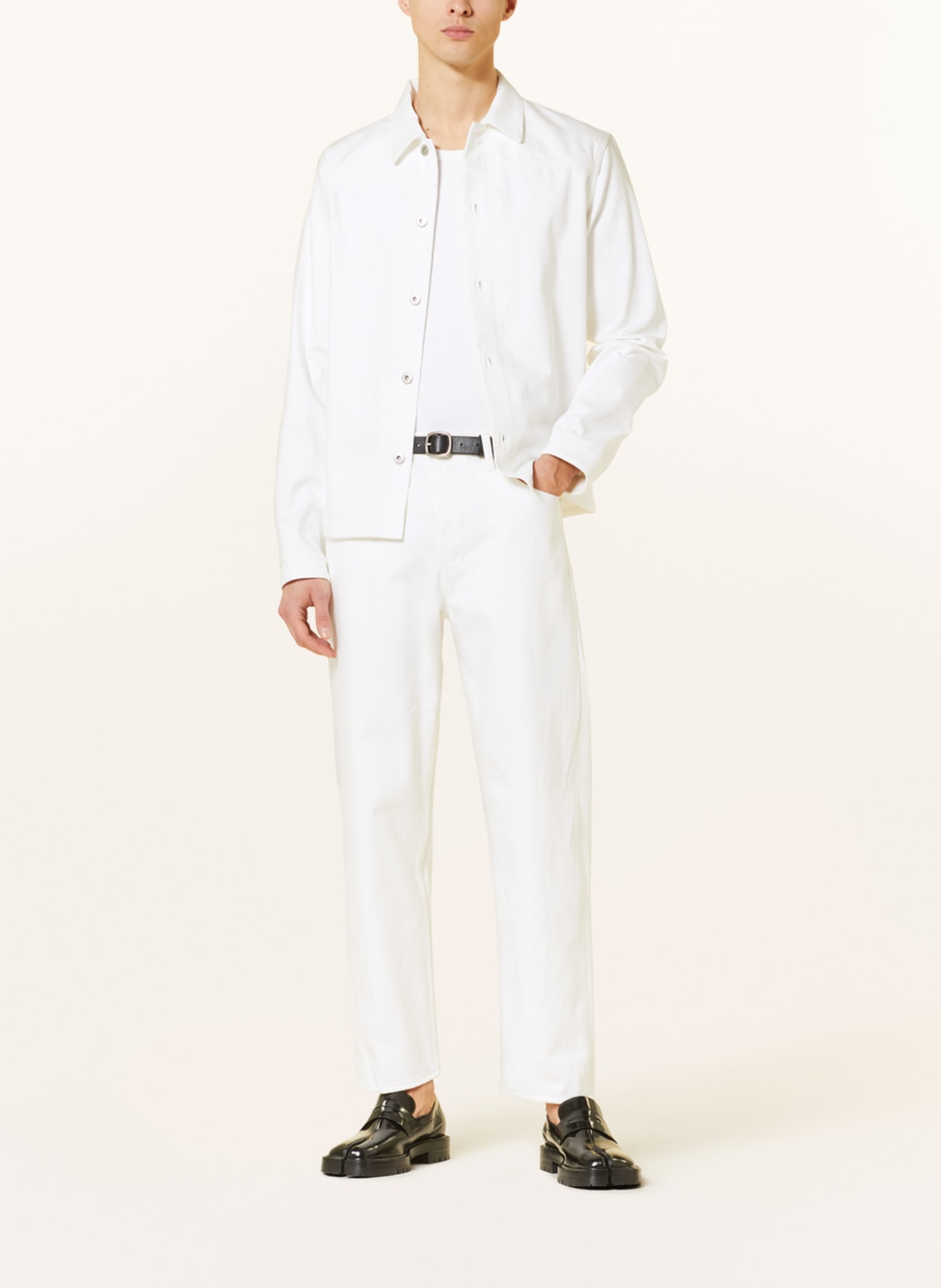 JIL SANDER Jeans regular fit, Color: WHITE (Image 2)